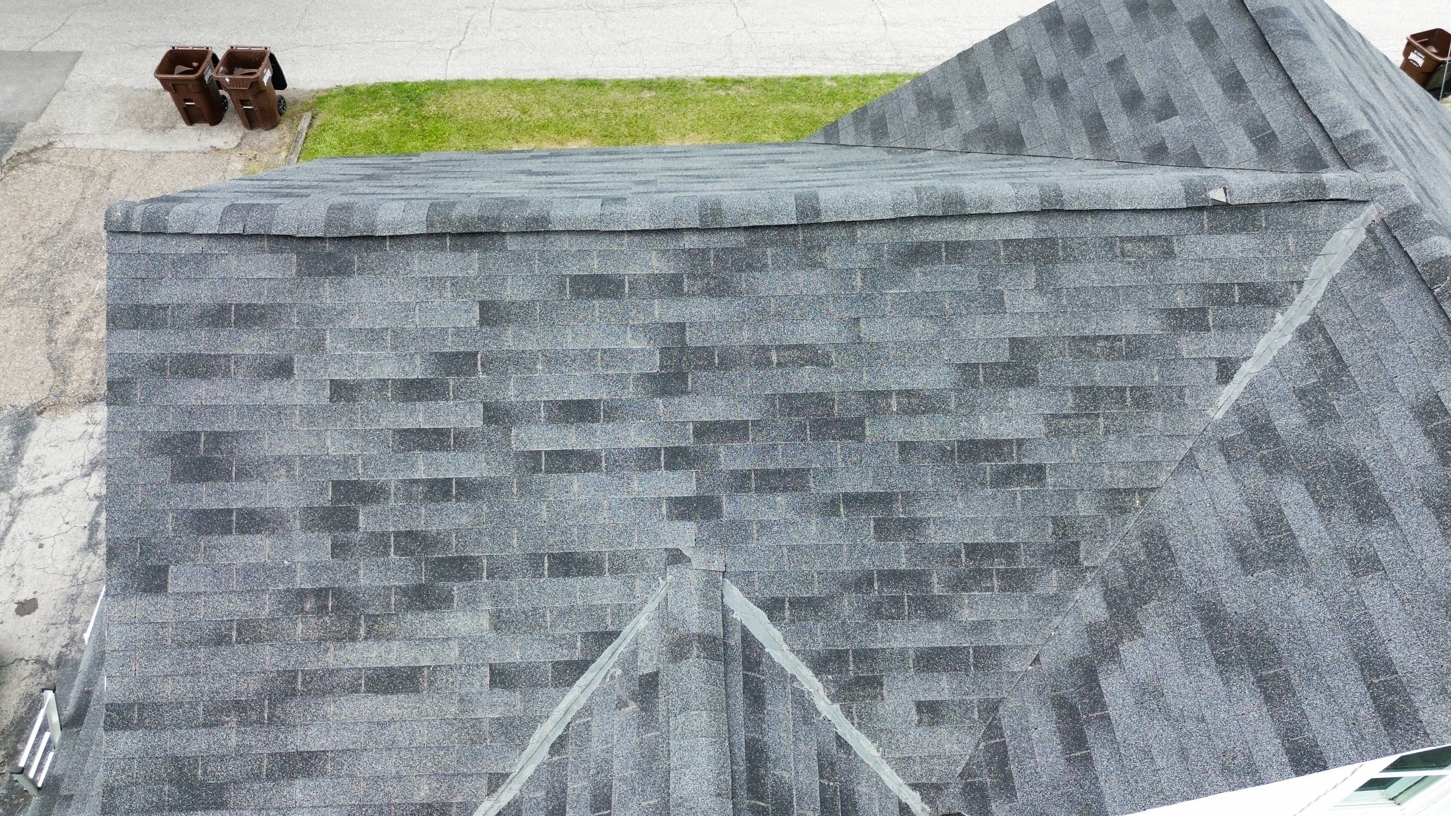 Residential Roofing Installation using Duration Series Shingles - Slatestone Gray by RoofX 