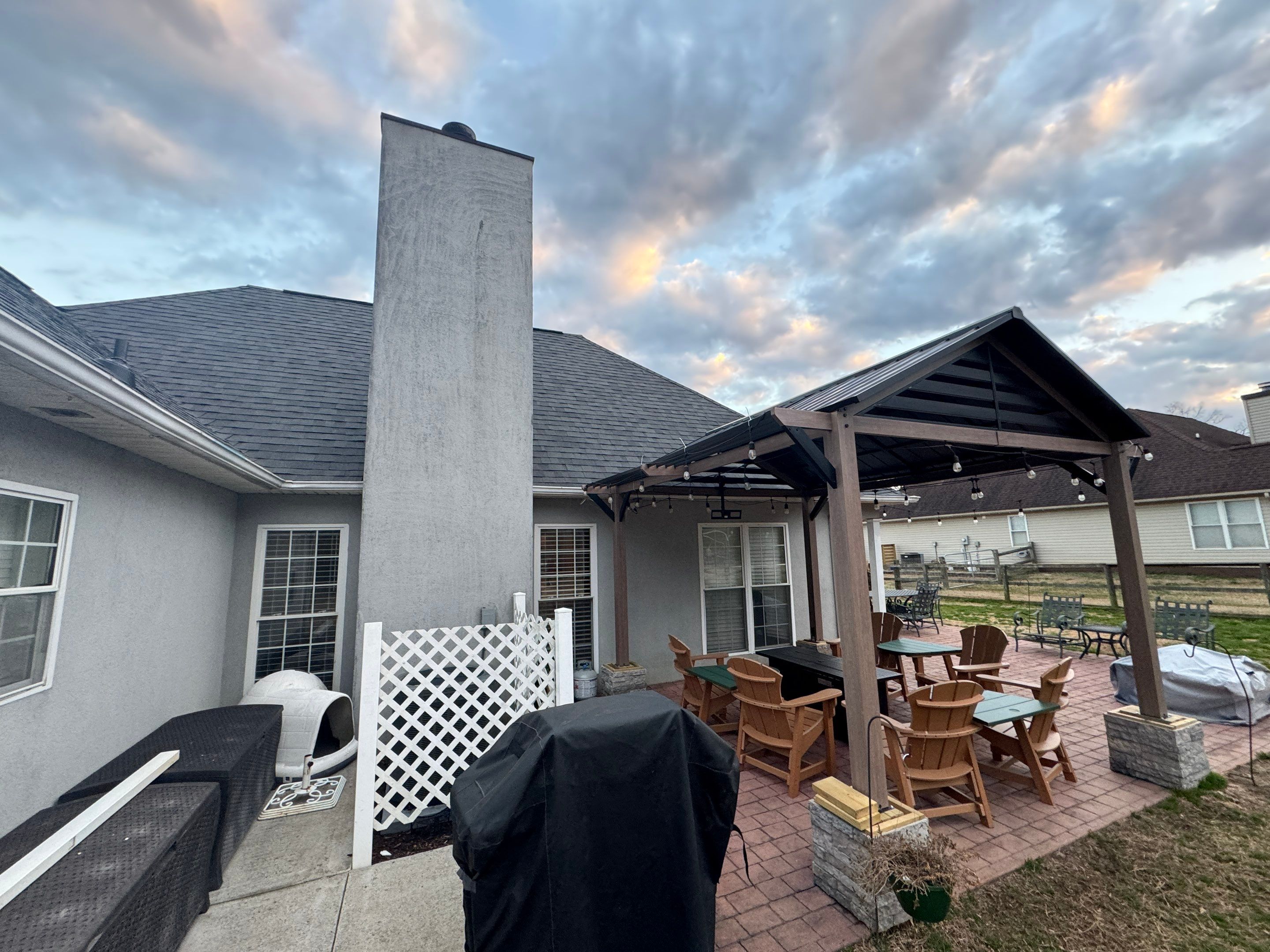 Project in Iron Station by SkyGuard Roofing and Restoration