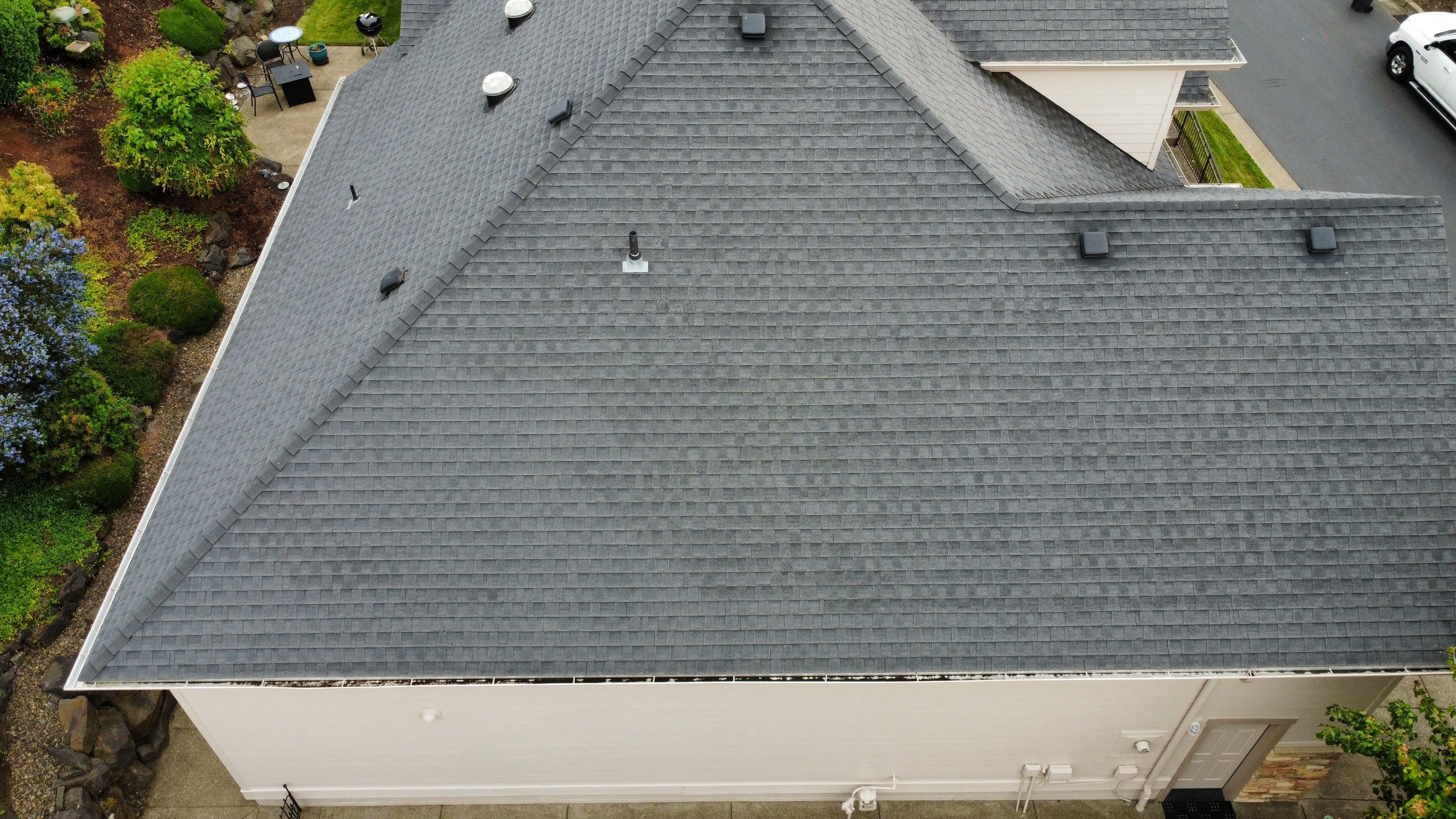 Residential Roofing Installation using IKO Dynasty (Color: Shadow Brown) by Orezona Building & Roofing Company, Inc.