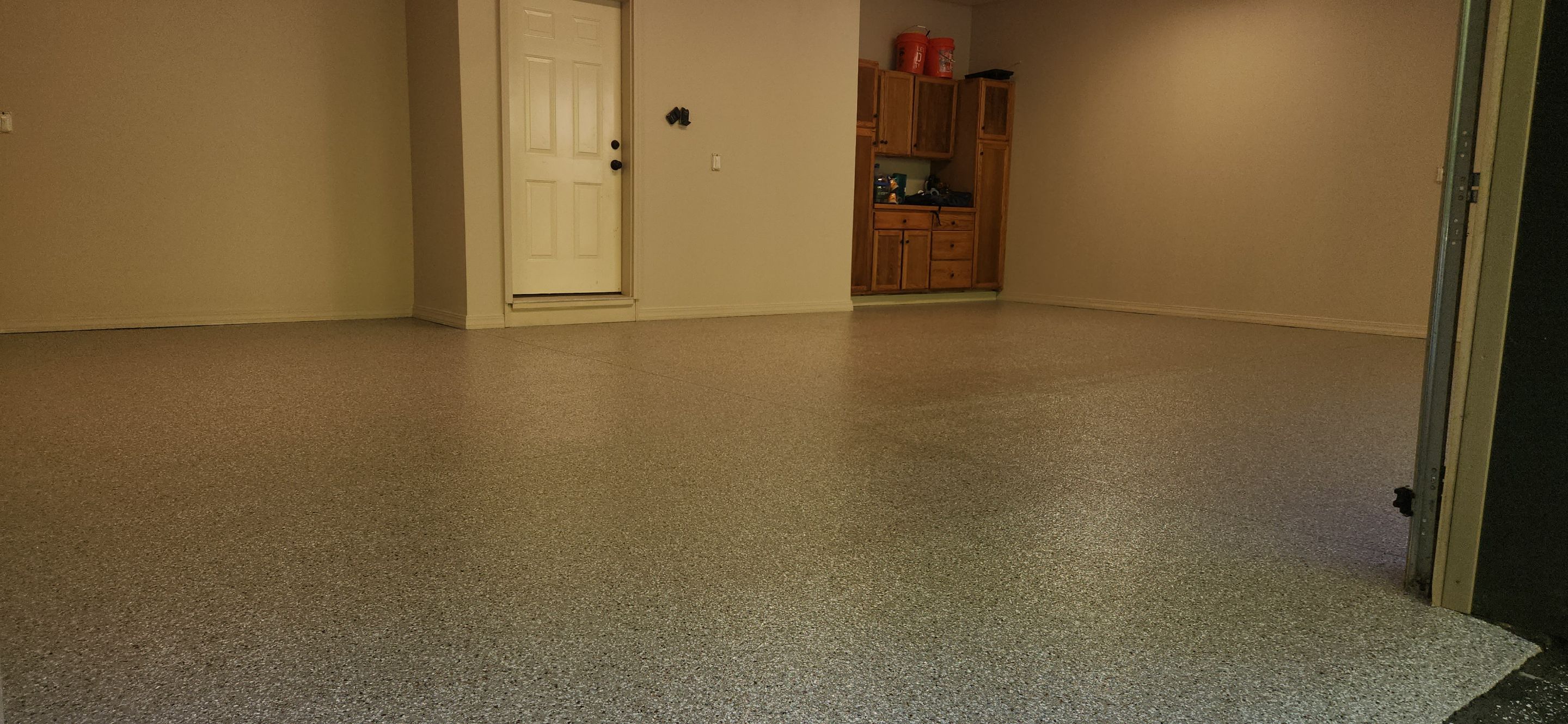 Garage using Creekbed by Elite Floor Solutions