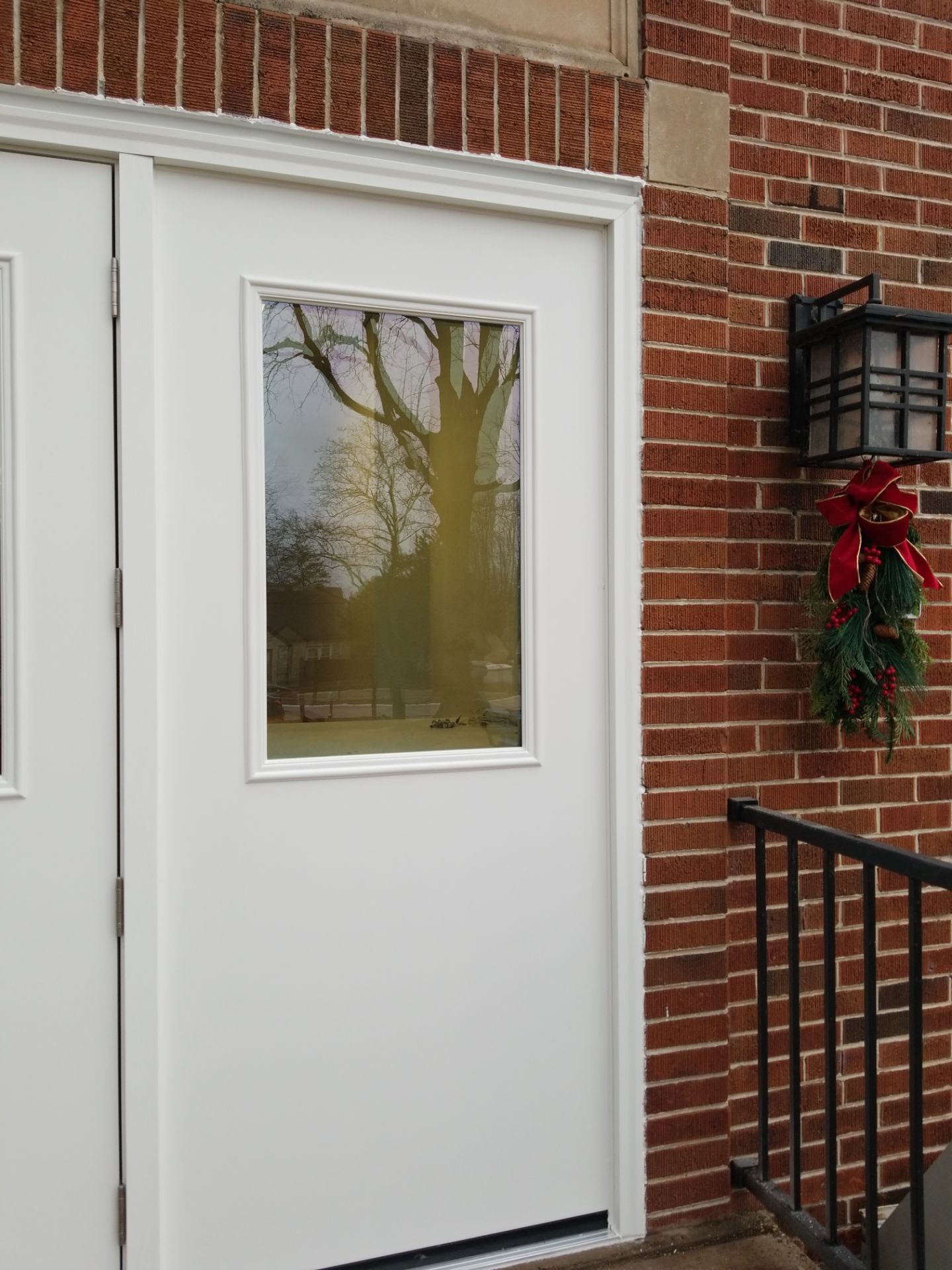 Commercial Entry Door Installation at Grafton Local Library by Stendahl Services