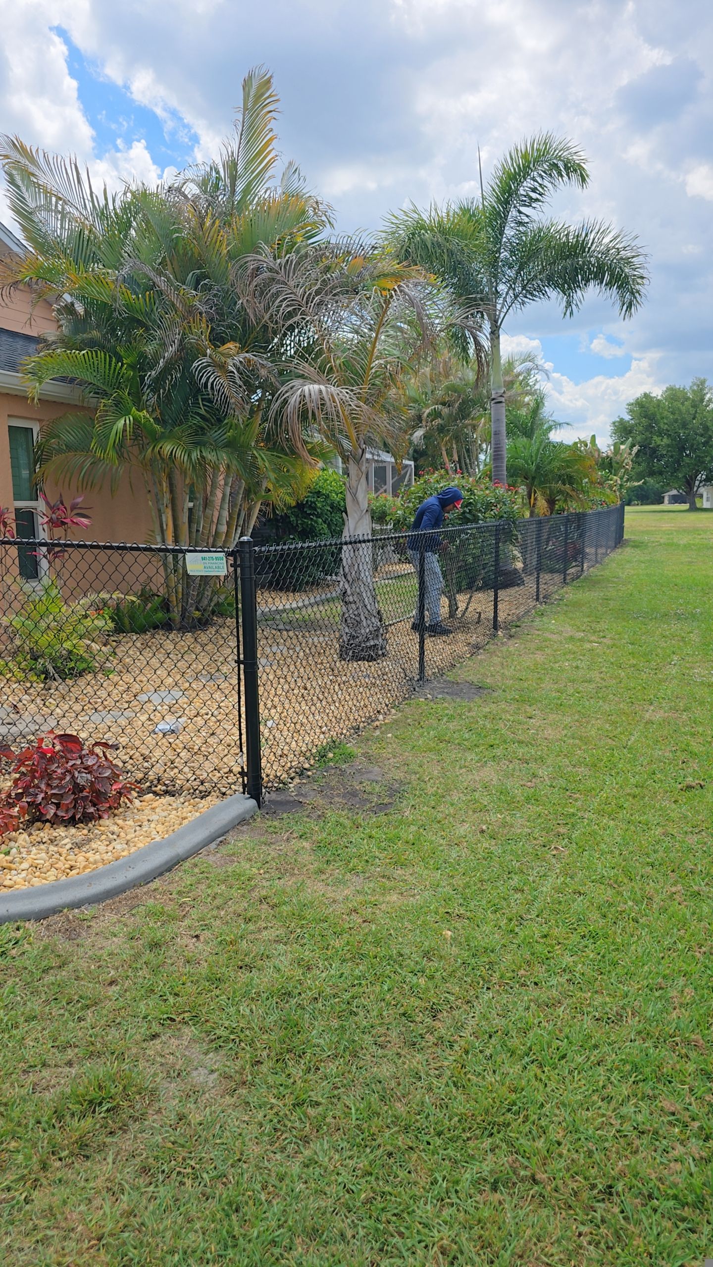 Chain Link Fence in Punta Gorda by True Fence LLC