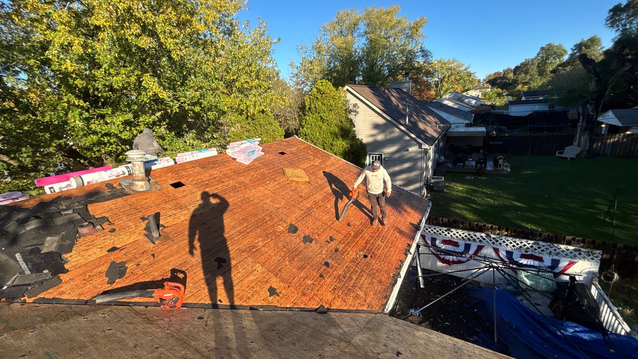 Roof Replacement using Owens Corning Estate Gray by 180 Contractors