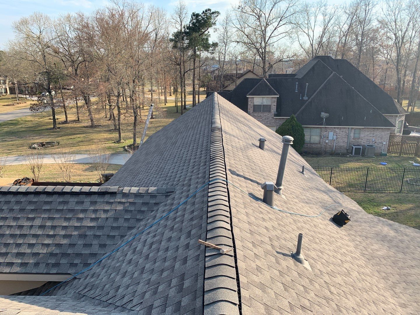 Residential Roof Replacement using high quality GAF materials by Elite Roofing LLC