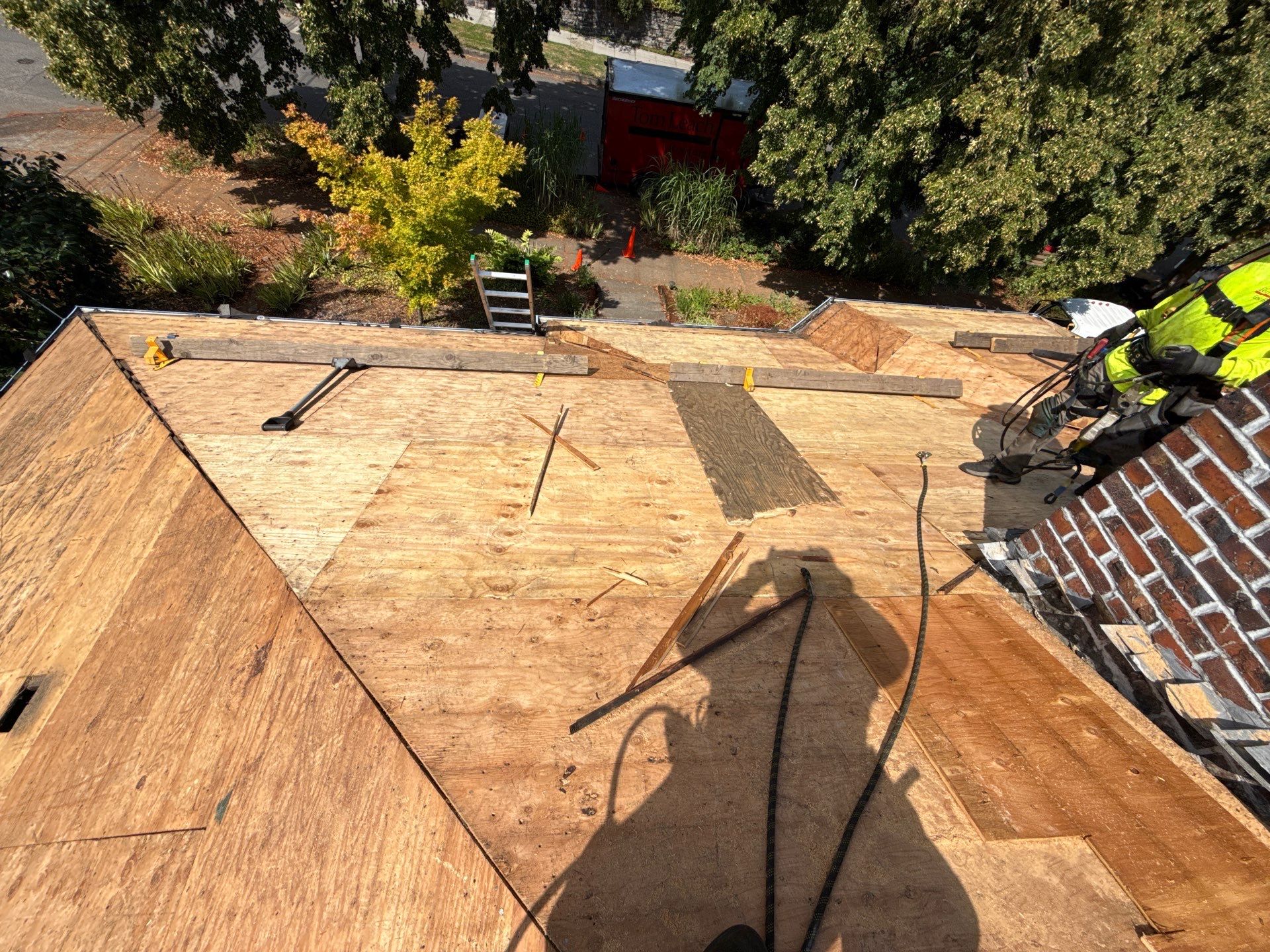 Project in Portland by Tom Leach Roofing