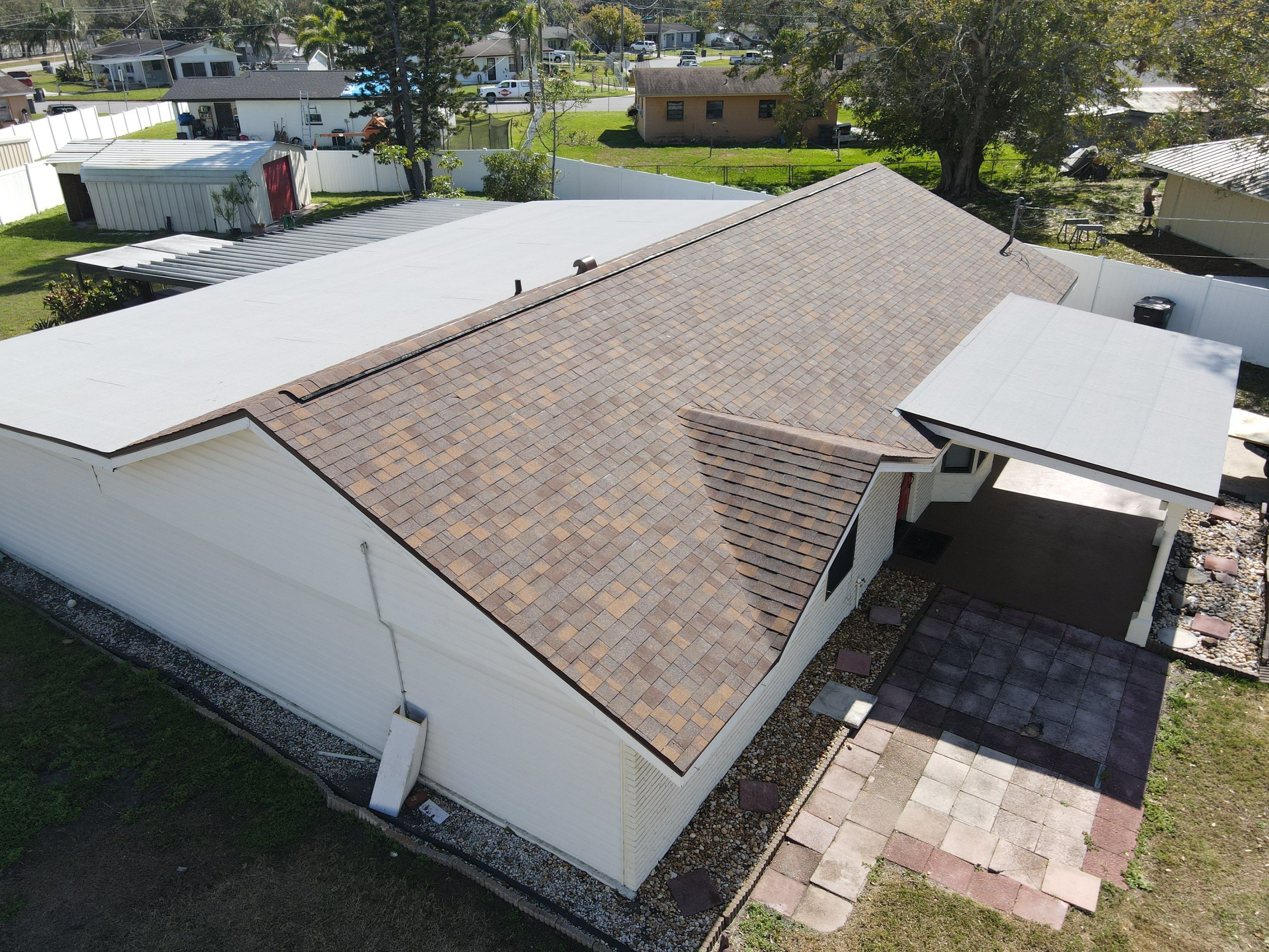 Roof Replacement in Ruskin FL. by Steadfast Roofing 