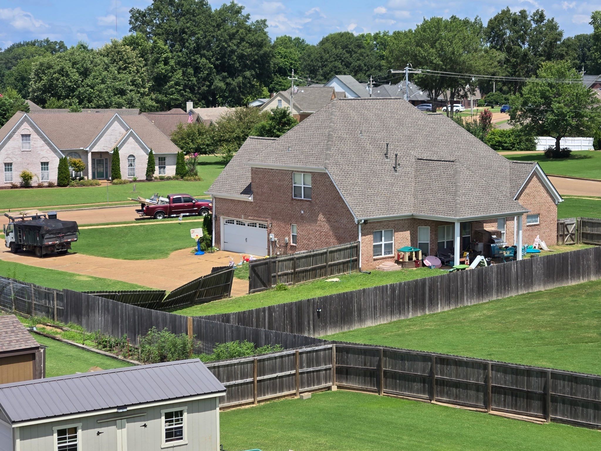 Complete Architectural Shingle Roof Replacement in Hernando, Mississippi by Revival Roofing Services