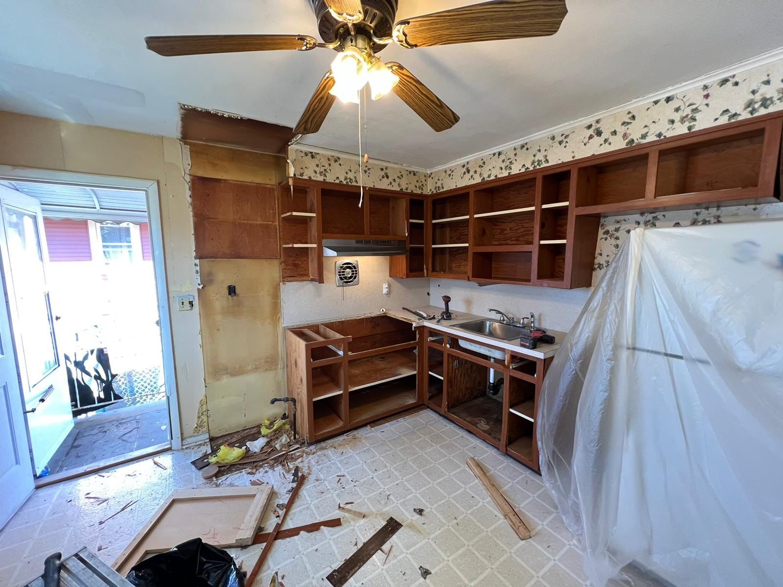 Kitchen Remodel using Cabinets by Home Concepts Construction