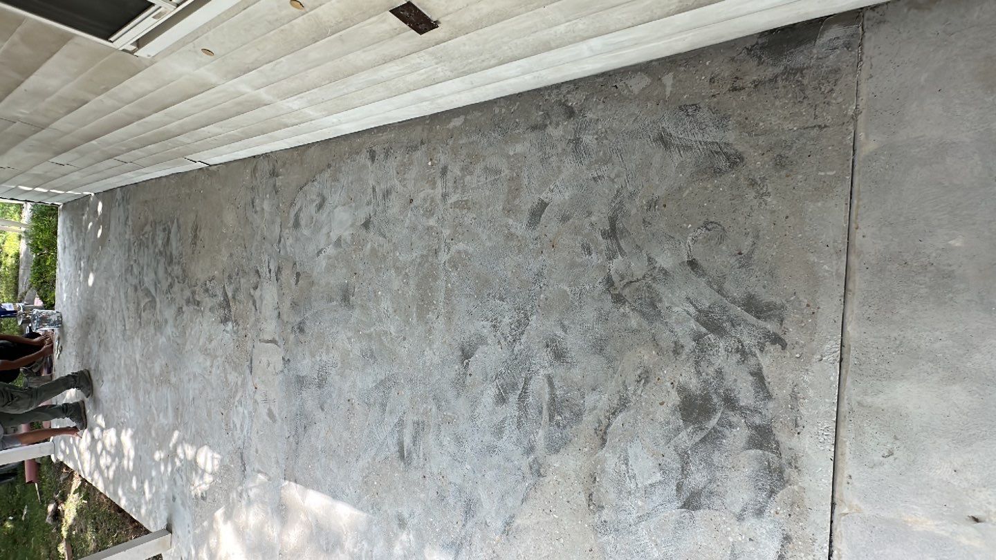 Basement + Porch Project in Clinton by Floors in a Day, Inc