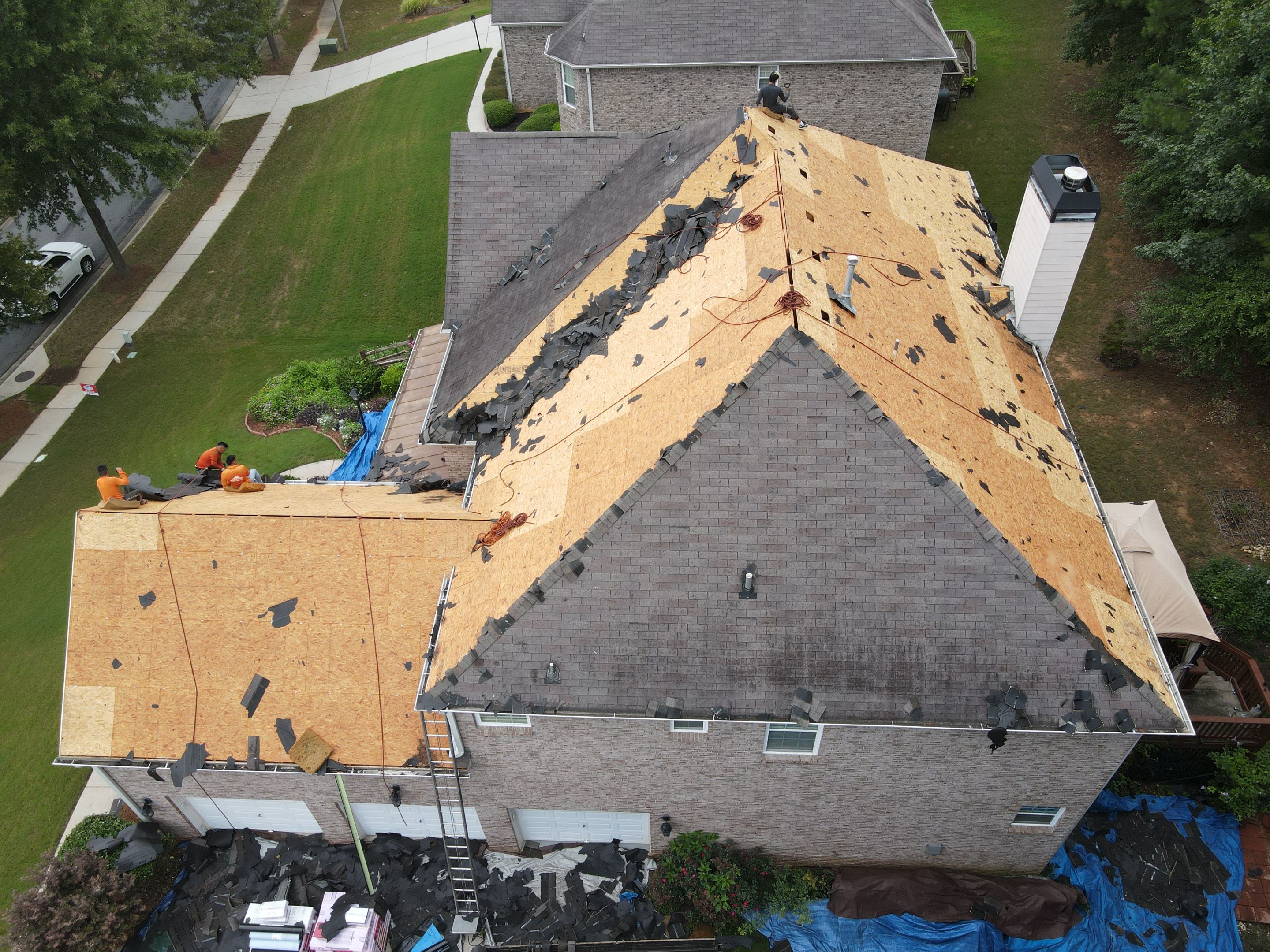 Residential Roofing Installation using Owens Corning by Inspector Roofing and Restoration
