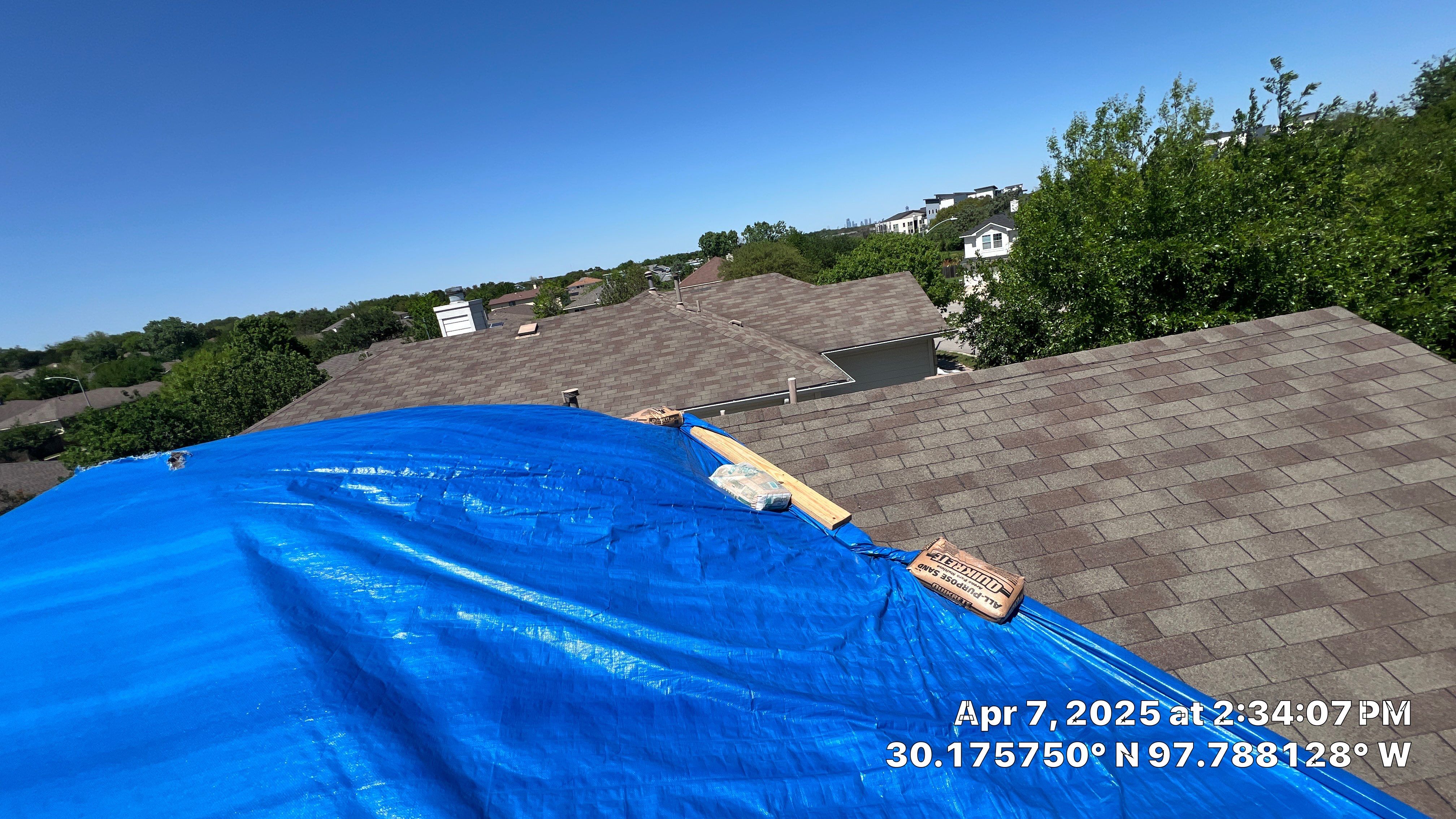 Roofing Replacement and Sheathing Repair in Austin, Texas by Caliber Restoration LLC