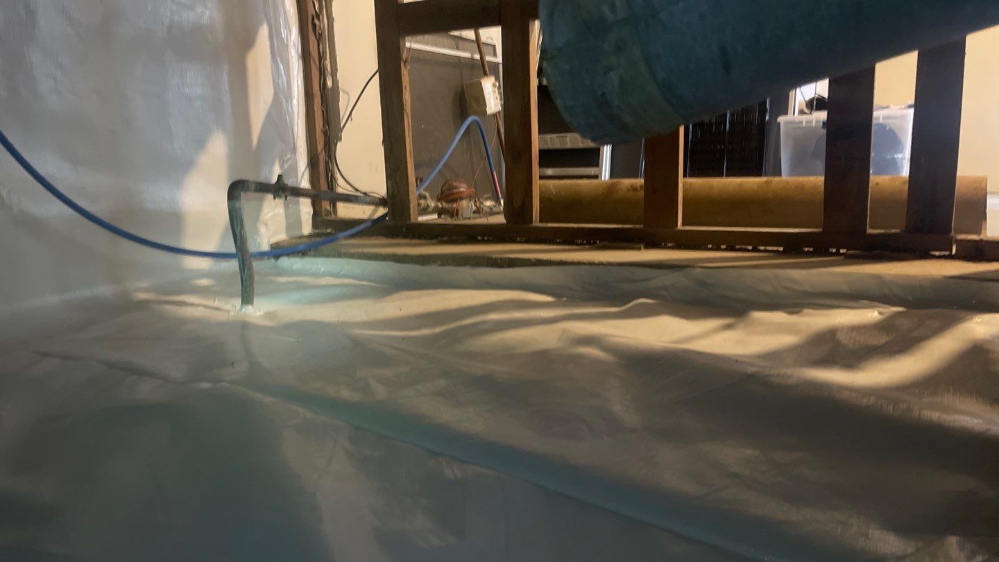 Crawl Space Project and Encapsulation by Toledo Basement Repair 