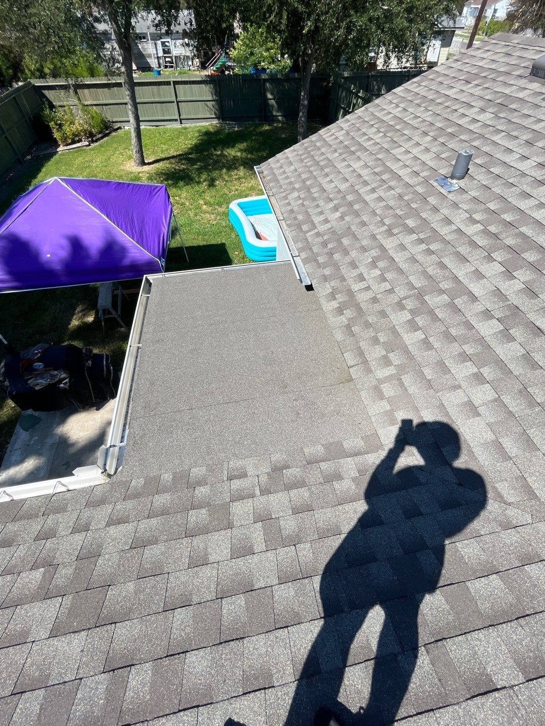 Residential Roofing Installation using GAF Natural Shadow Shingles by Lighthouse Roofing