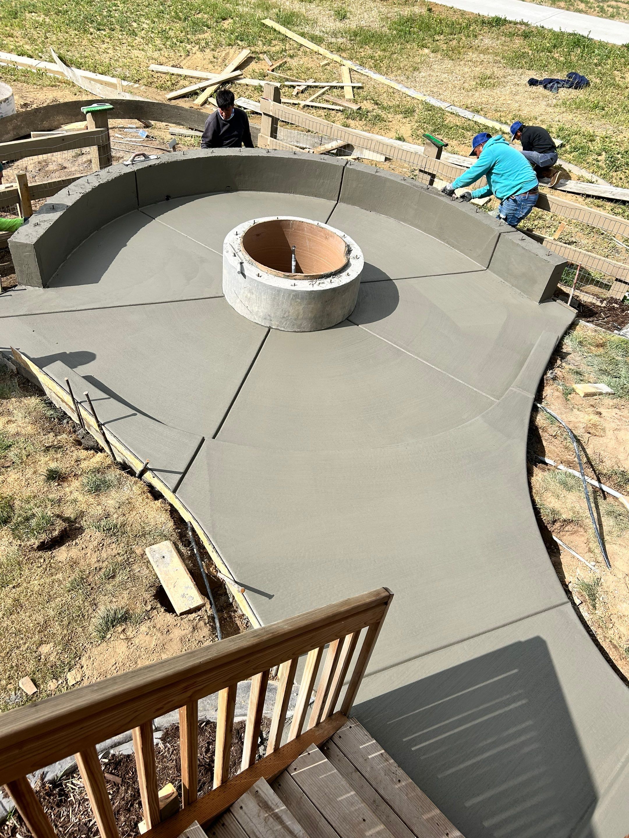 Project in Timnath by  Center Line Concrete