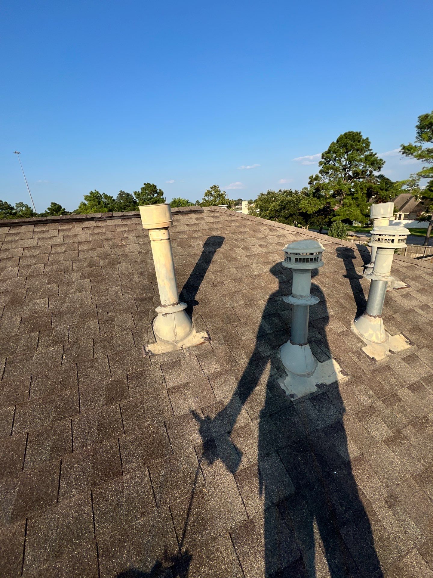 Hail Damage using Owen's Corning Duration (Lifetime) Shingles by Roof Repair Company