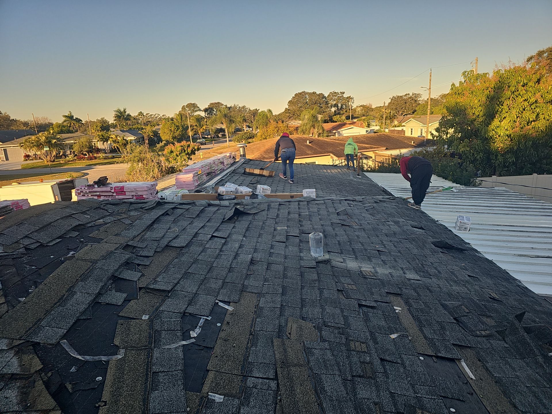 Project in St. Petersburg 33713 by Mitchell Roofing Company LLC