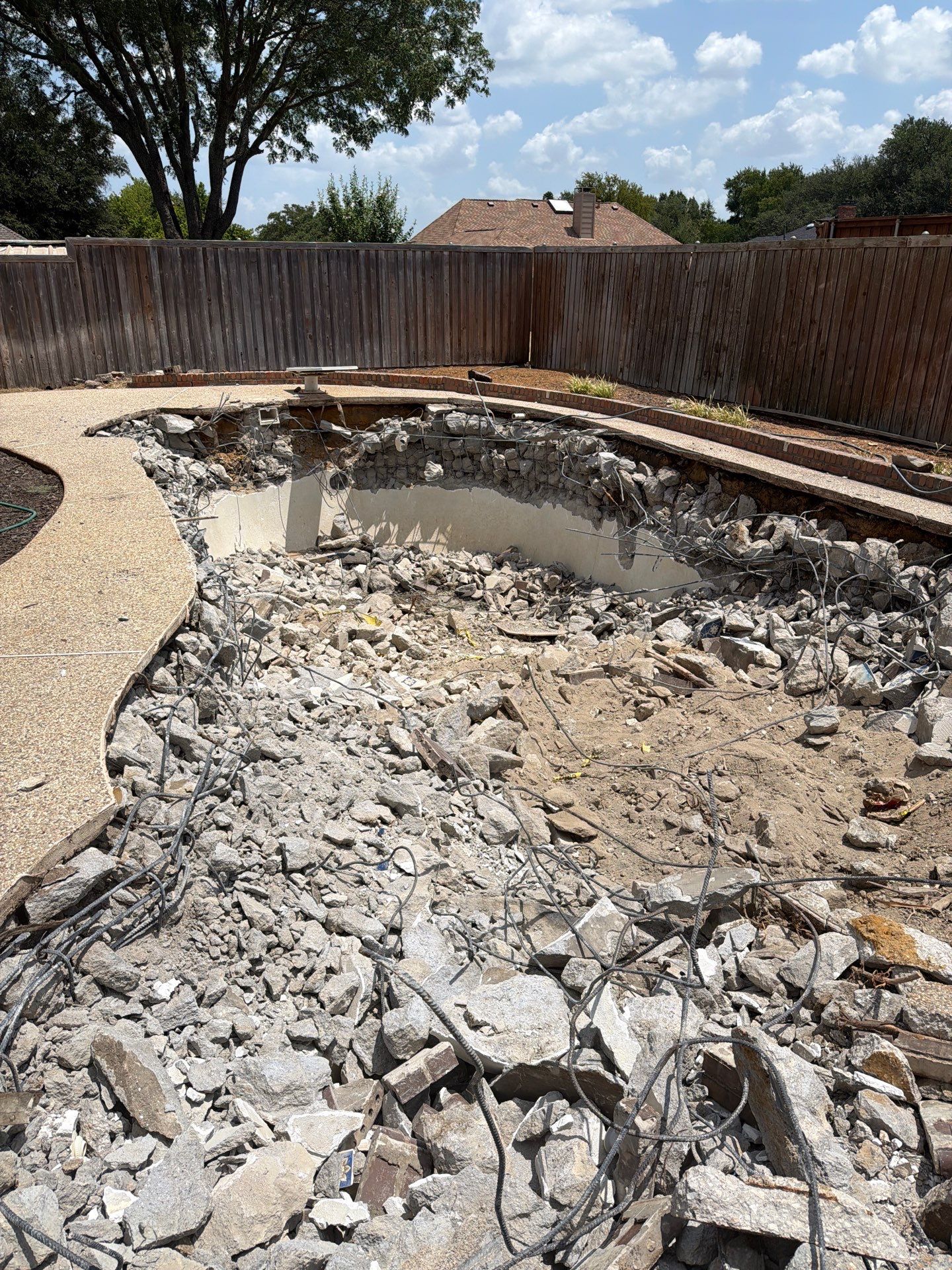Out with the old pool, in with a backyard you'll actually use! by Sonova Construction