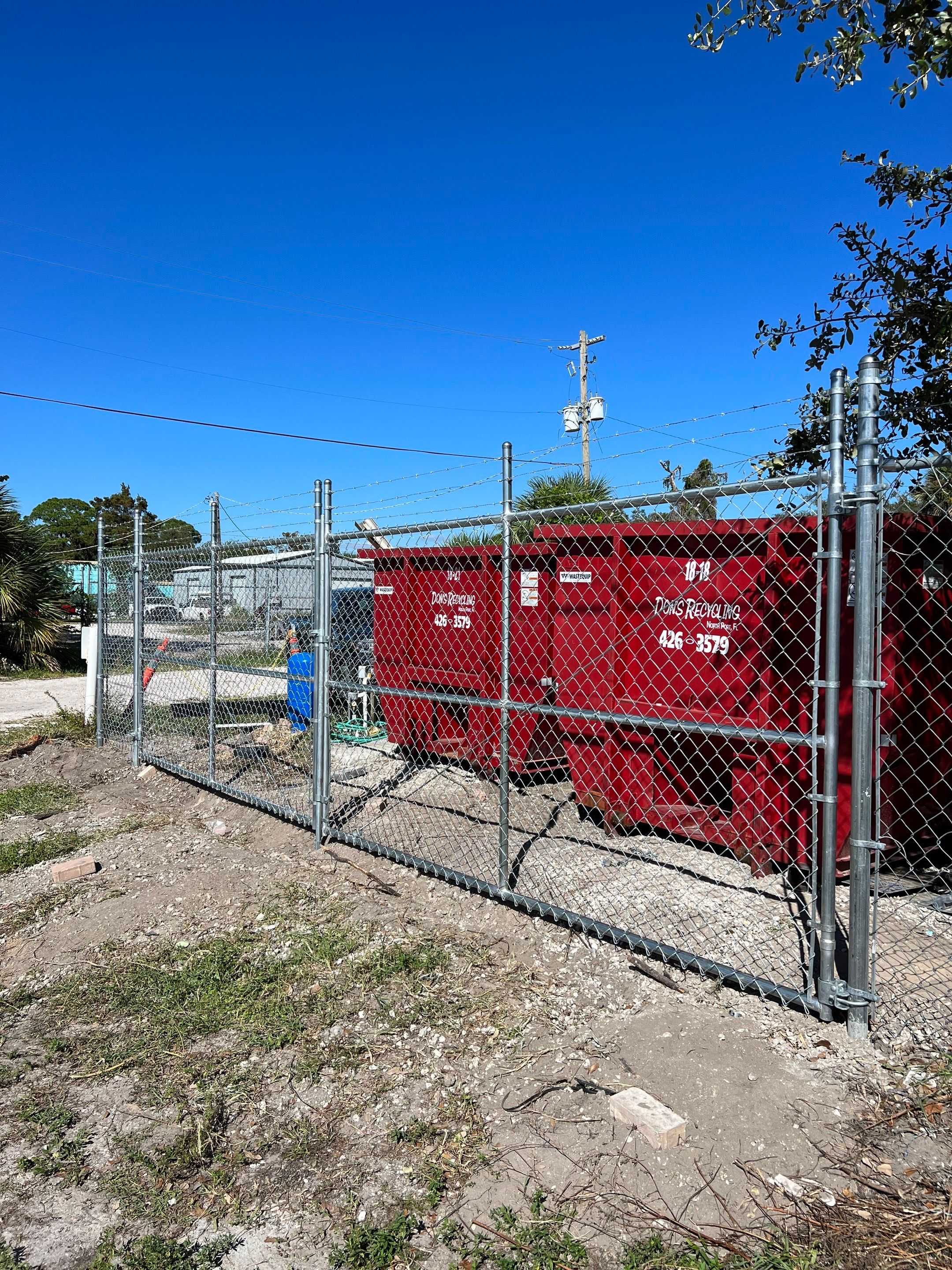 Commercial Fence Installation using Aluminum Estate Gate by Asap fence and gates, LLC