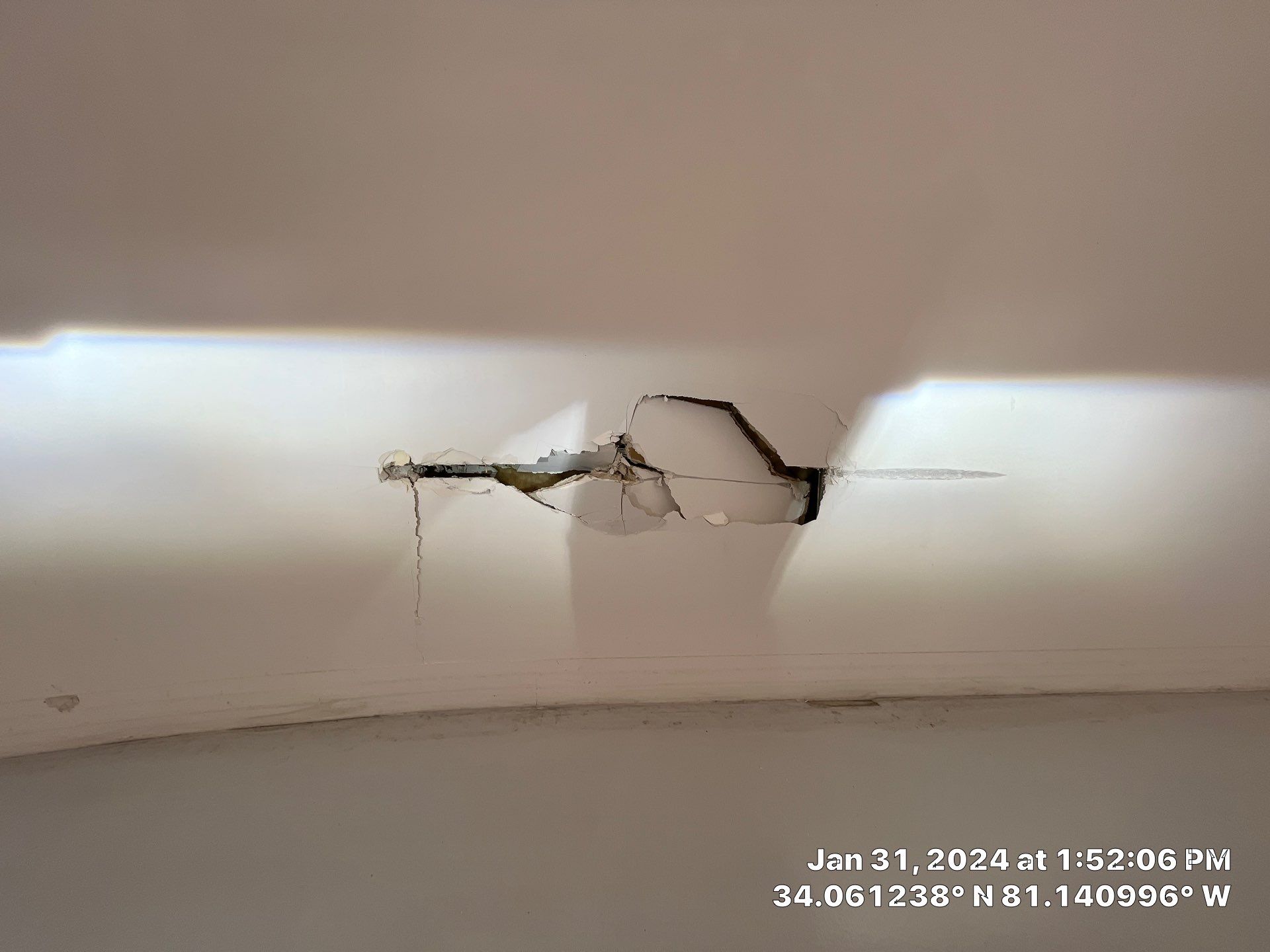 Geaux 2 Guy: Conquering Curved Walls - CarMax Photo Booth Drywall Repair Success! by Geaux 2 Guy, LLC