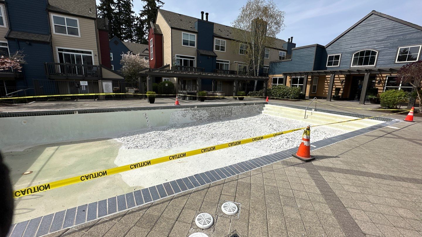 Pool Remodel  by Leftcoast General Construction, llc