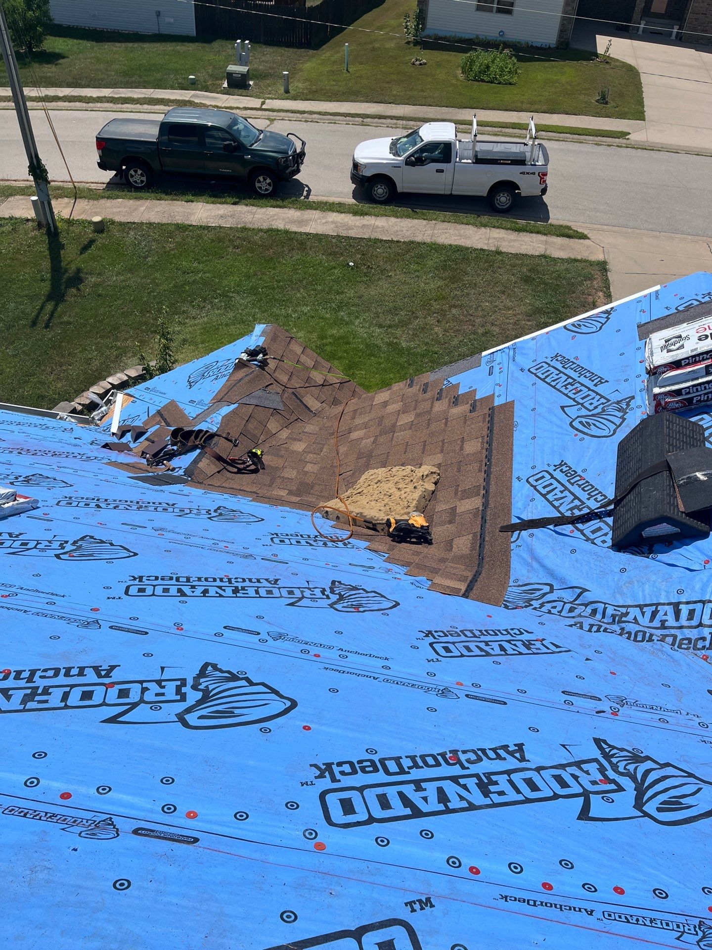 Residential Roofing & Gutters + Downspouts Install  by Titan Commercial & Residential Roofing 