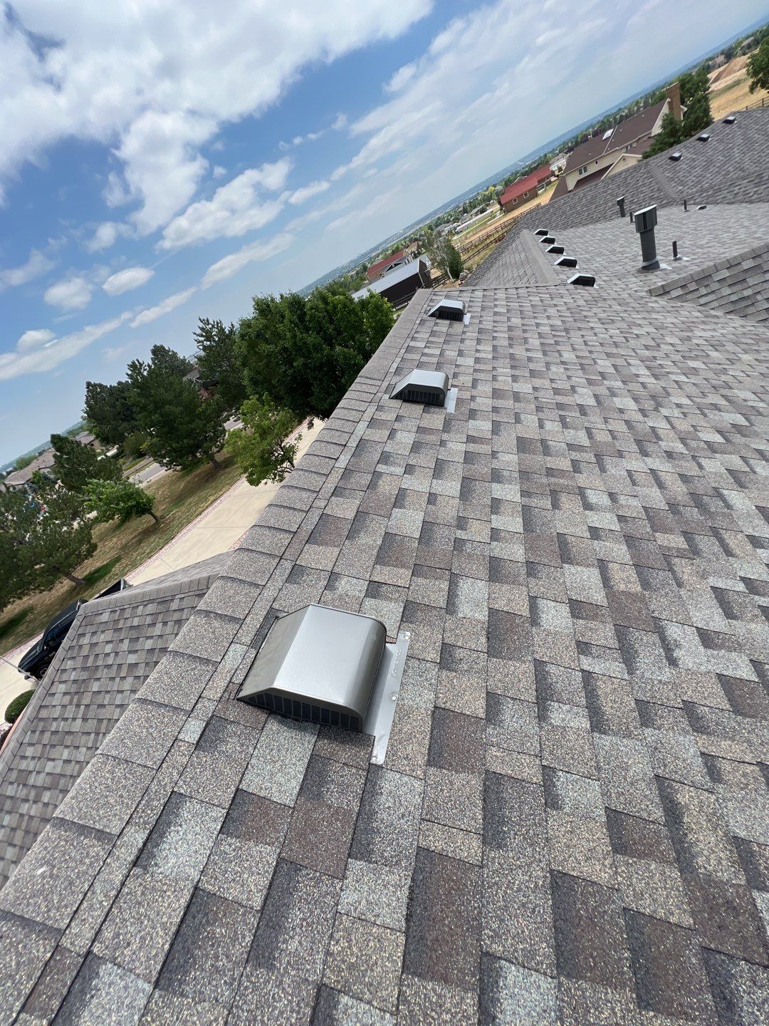 Residential Roofing Installation using Owens Corning TruDefinition - Driftwood  by A to Z Roofing
