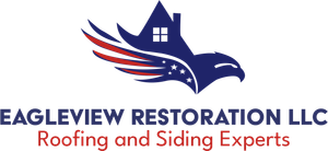 Logo for Eagleview Restoration LLC Roofing and Siding Experts
