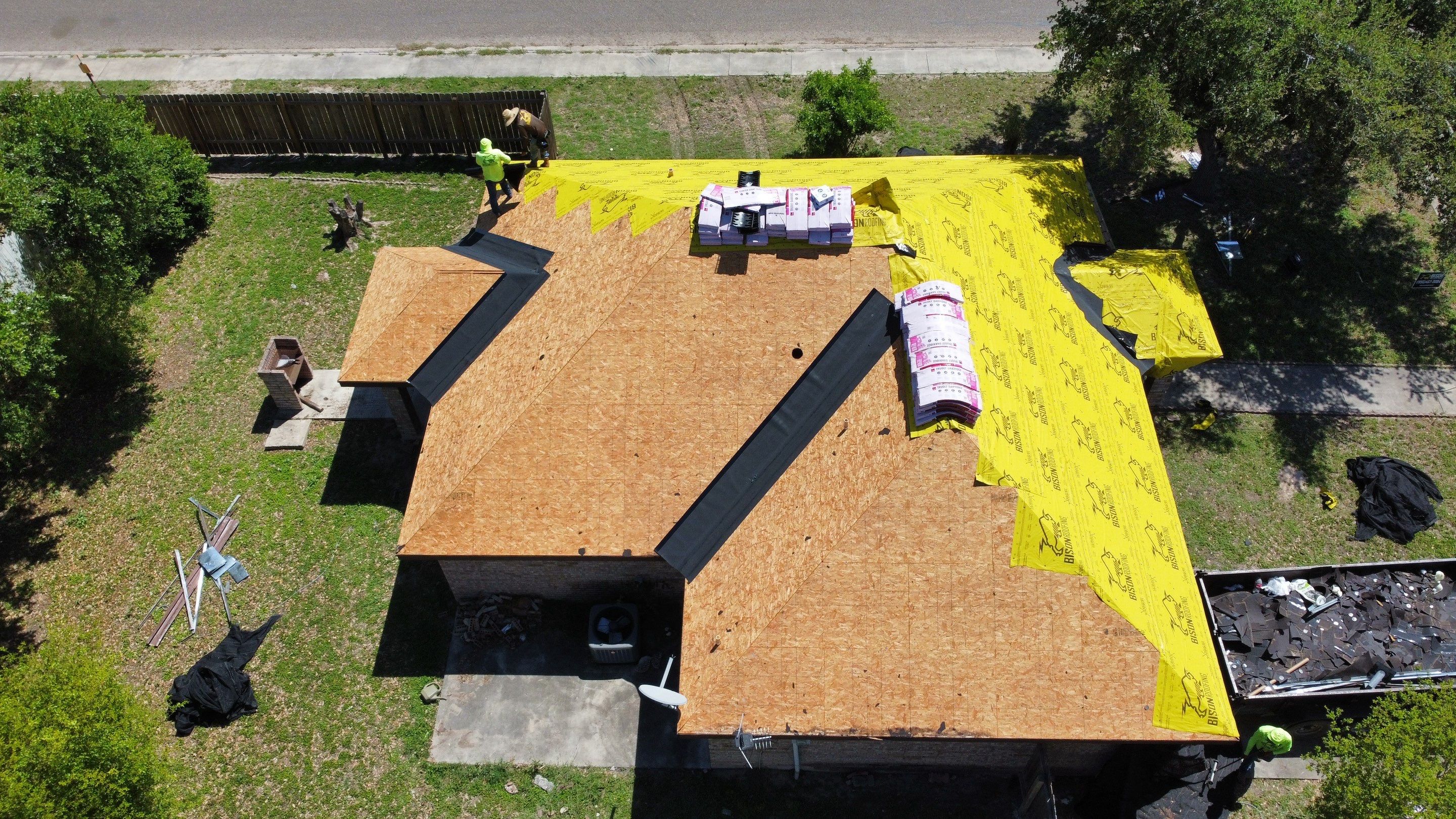 Project in San Juan by Bison Roofing  