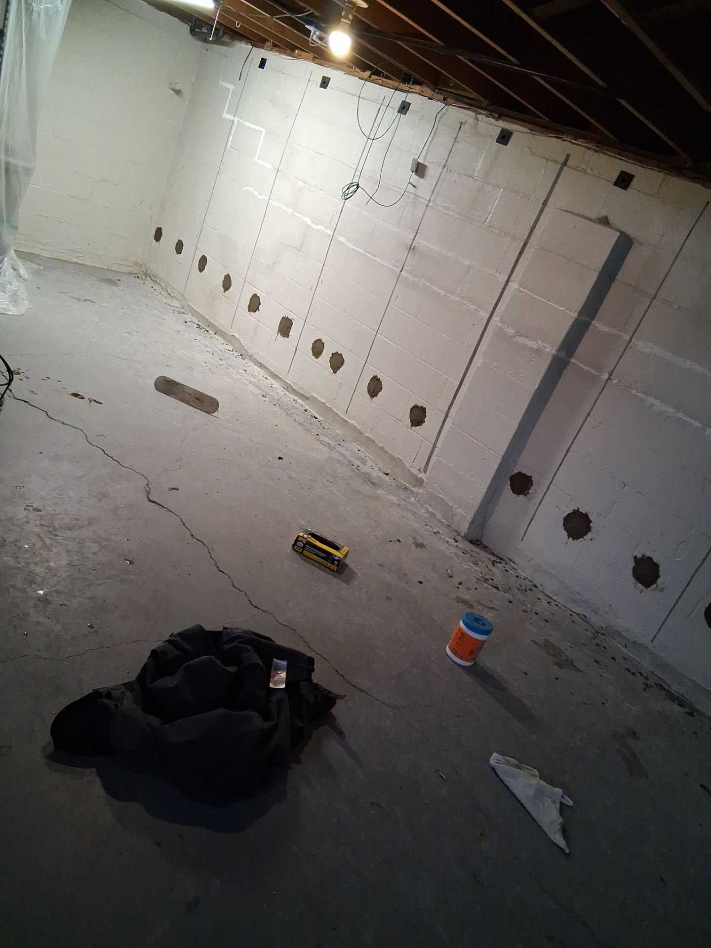 Wall Reinforcement by Toledo Basement Repair
