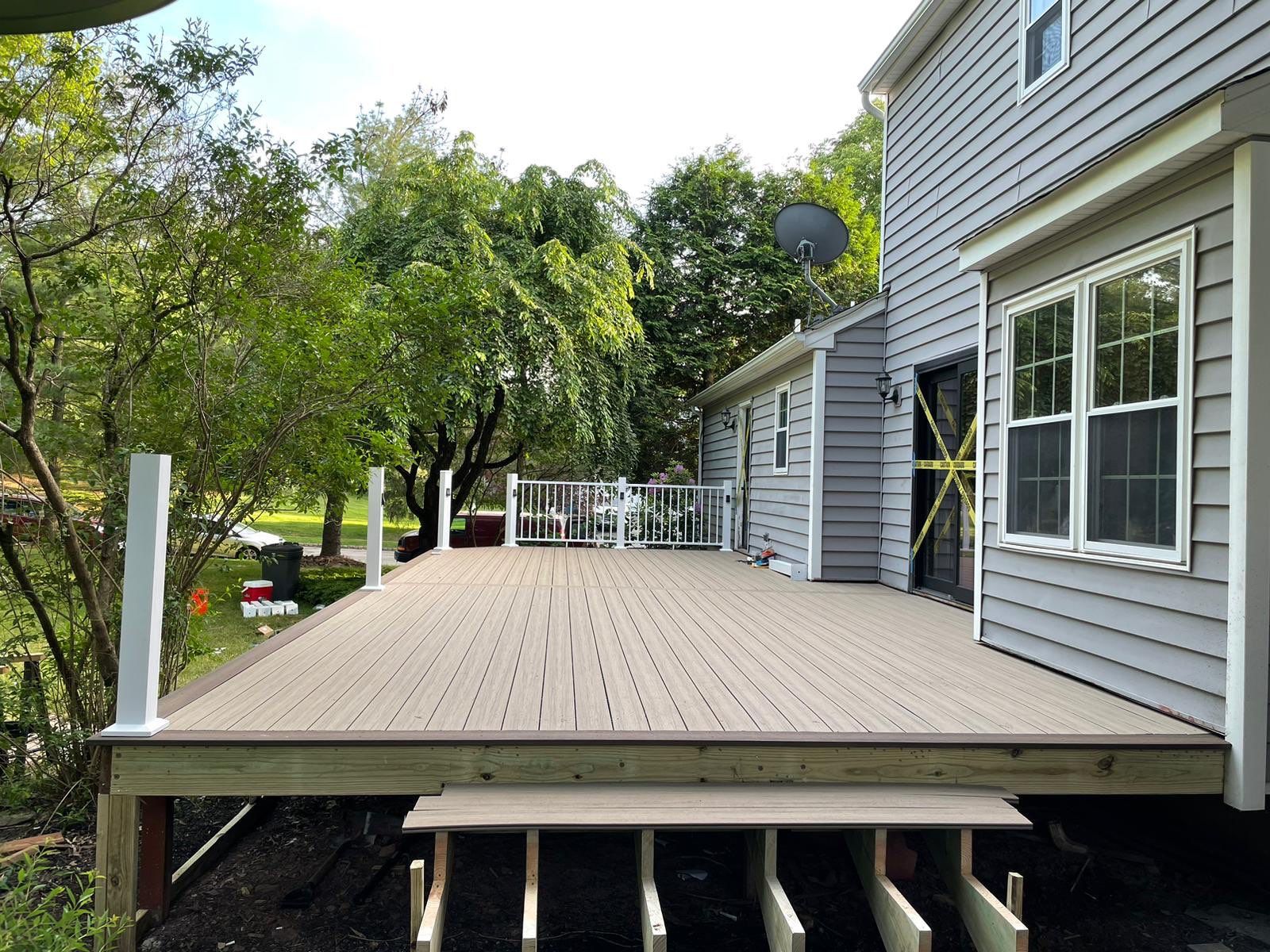 Deck resurface in Flemington by deck guardian