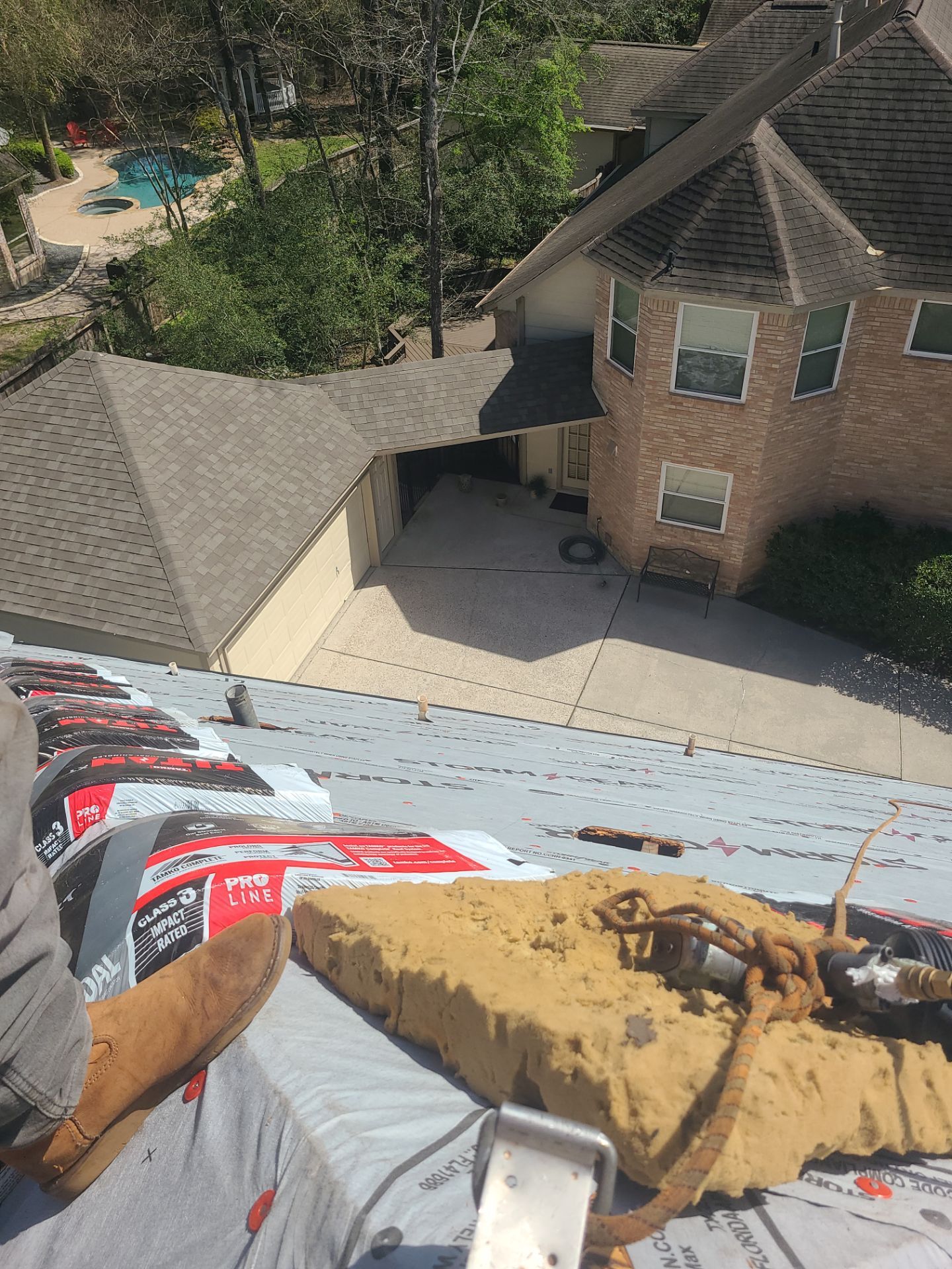 Roof Replacement Spring by Roof Repair Company