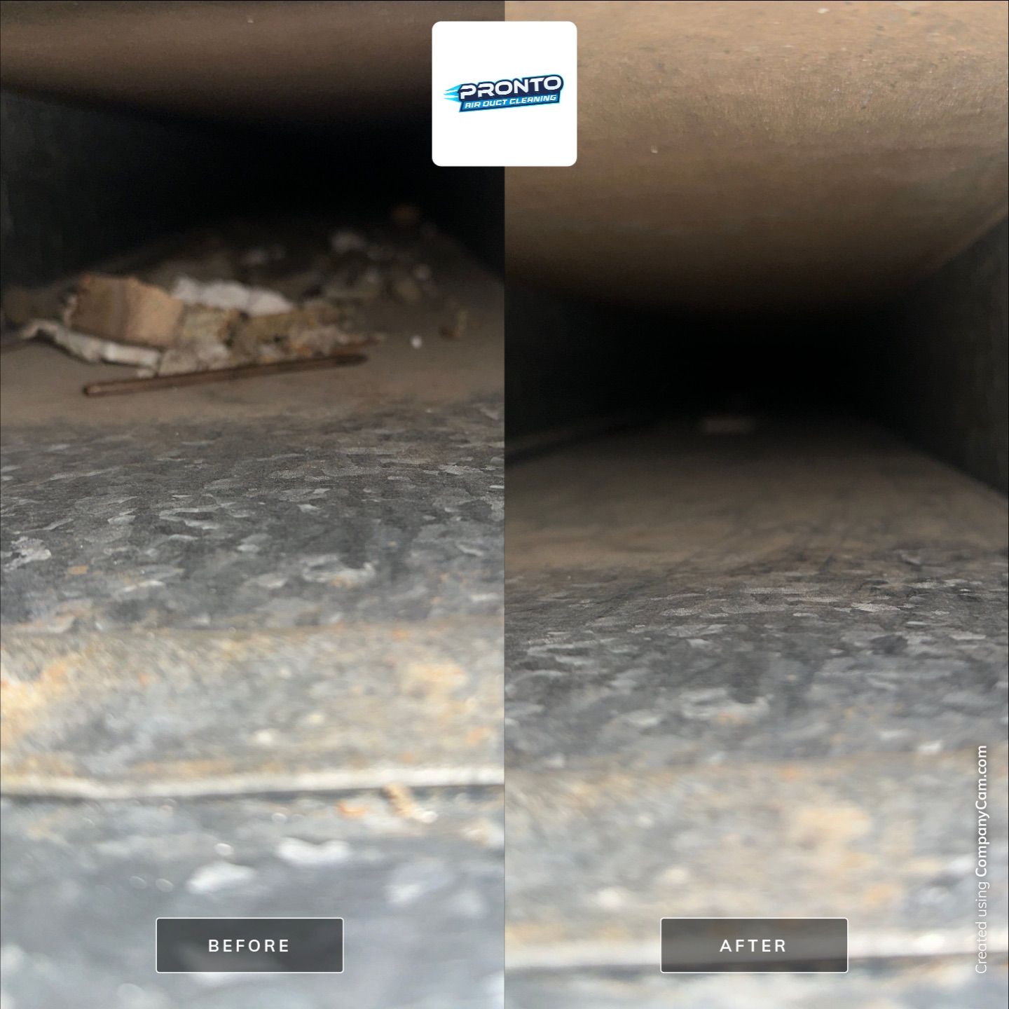 Duct Cleaning + Duct Treatment by Pronto Air Duct Cleaning
