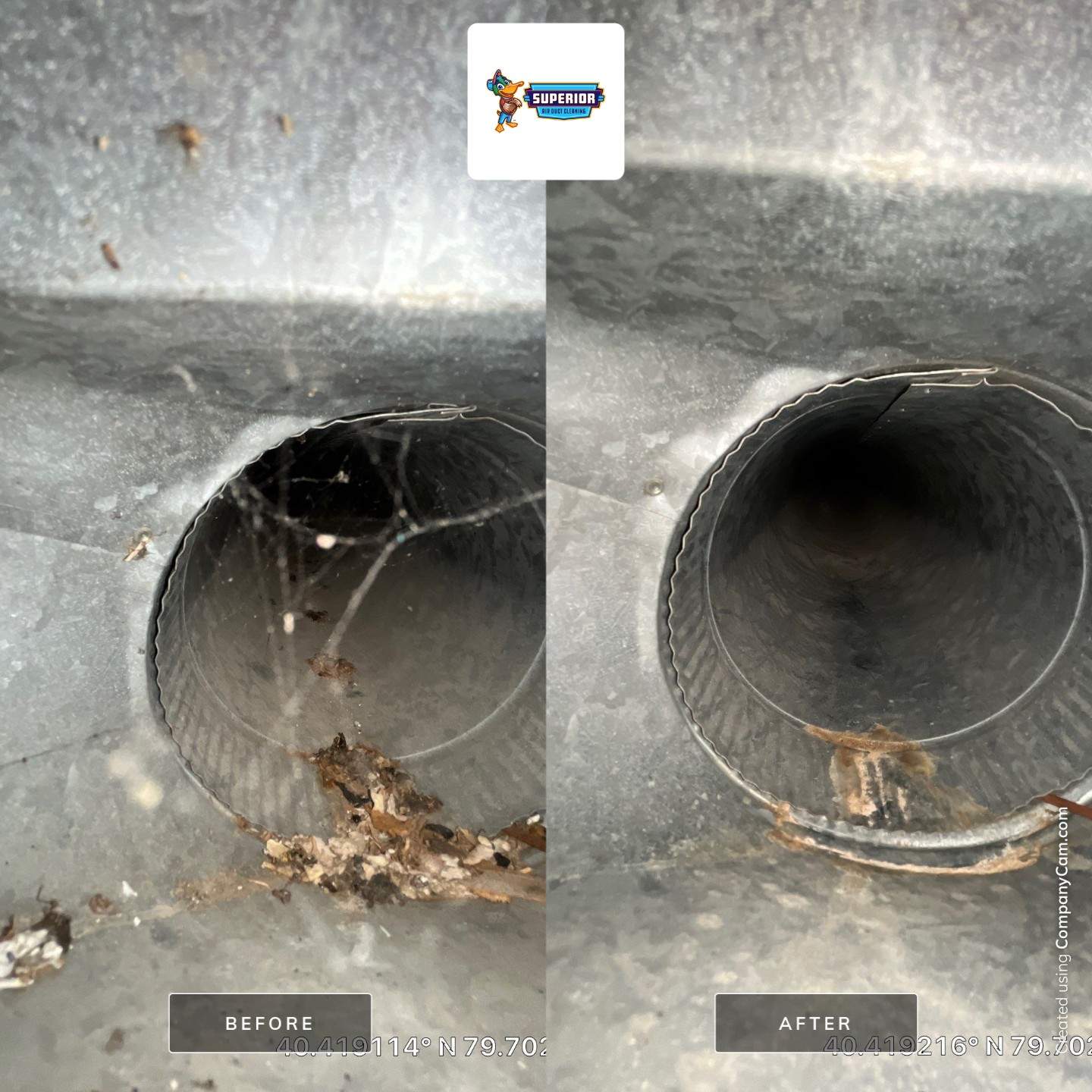 Air Duct Cleaning With a Vacuum Truck in Murrysville, PA by Superior Air Duct Cleaning