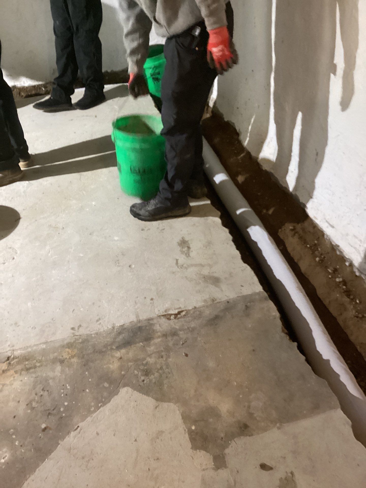 Interior Basement Waterproofing in NE MPLS by Waterproofing Northeast