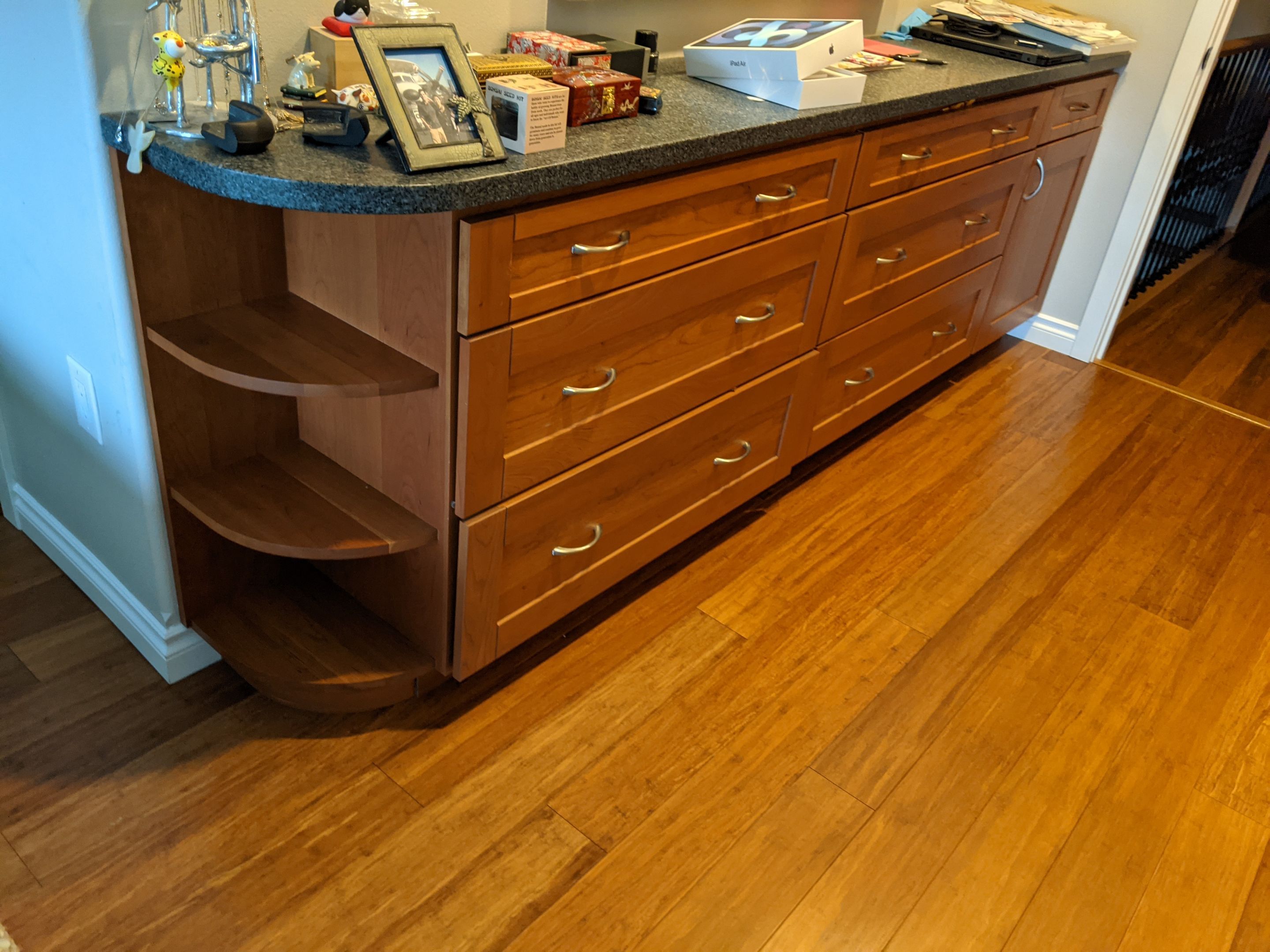 Kitchen Cabinet Repaint by Midnight Sun Painting