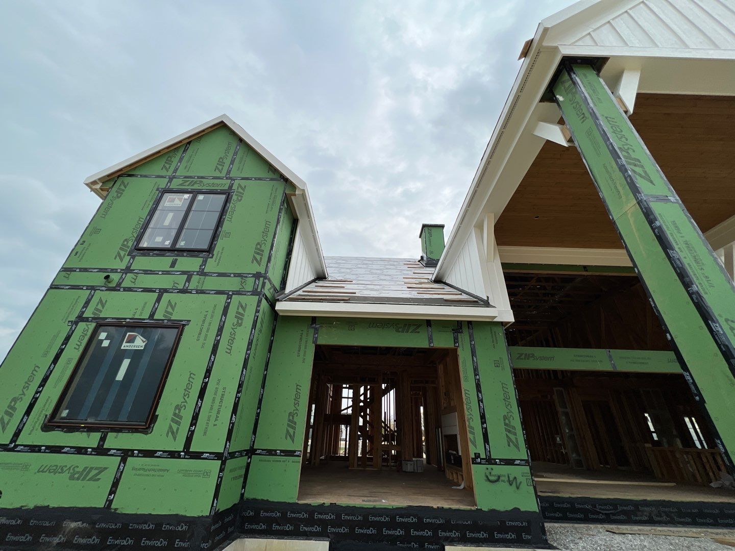 Residential Roofing Installation using Standing Seam Metal - Frost Black by RoofX 
