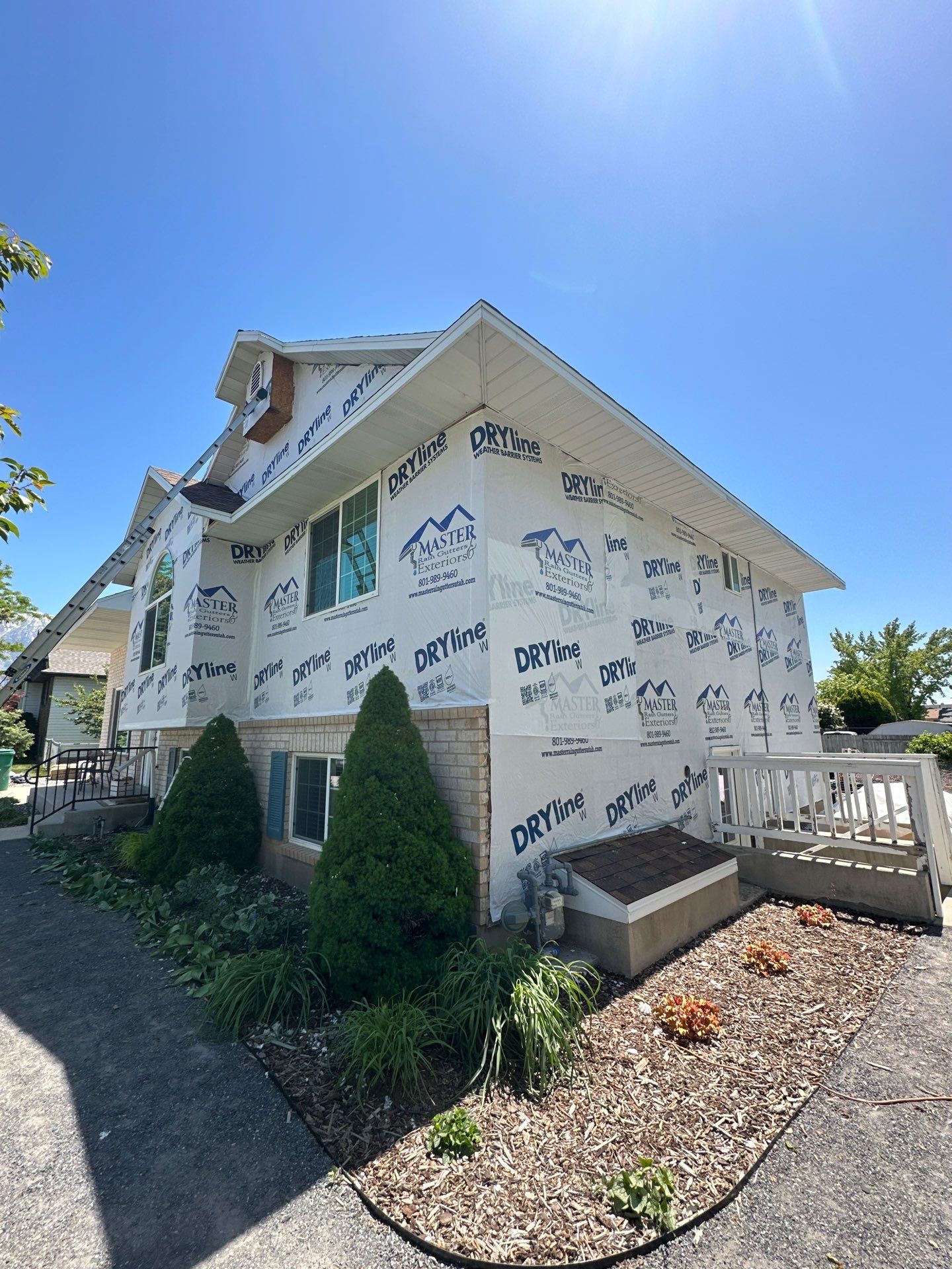 Project in Orem by Master Rain Gutters.