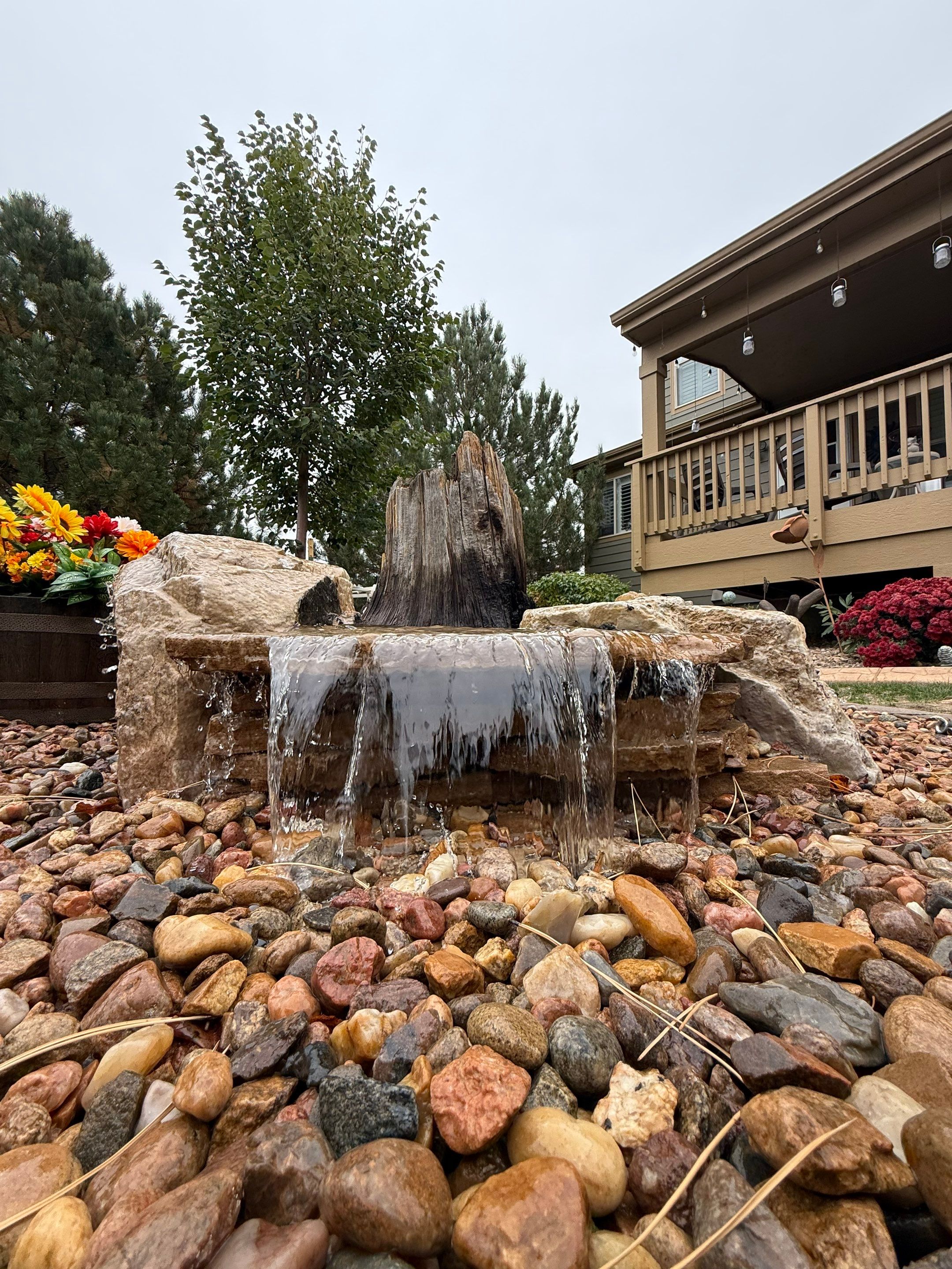 Fountainscape in Parker by JRM landscape & design