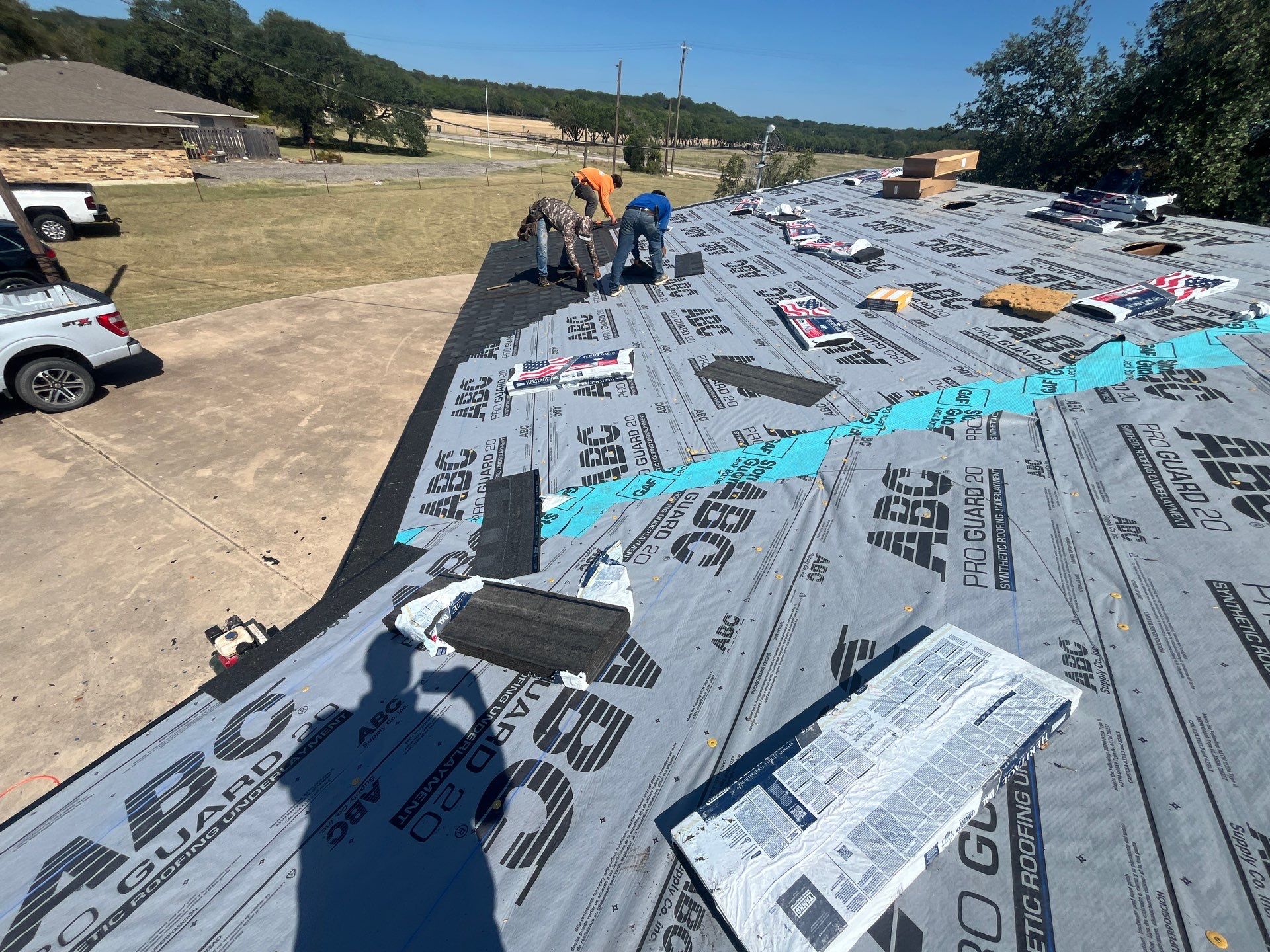 Belton, Texas Ranch House Roof Replacement by ROAM Roof & Solar