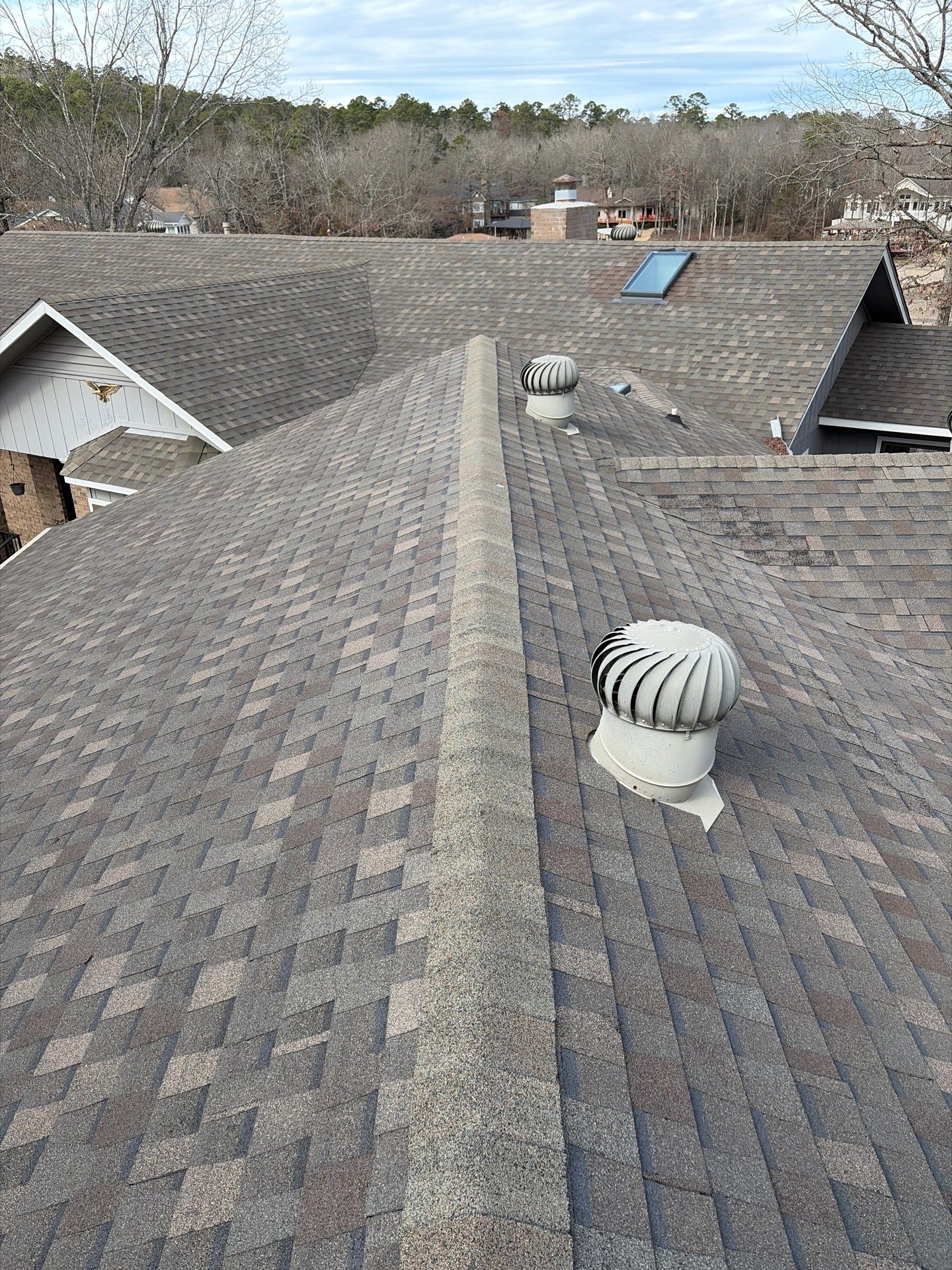 GAF Timberline HDZ Shingle Roof Installation in Hot Springs Village by Temple Roofing and Exteriors