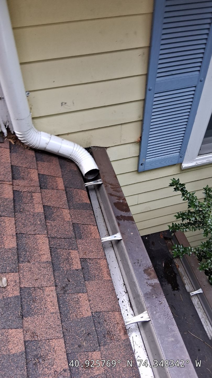 Gutter and Downspout cleaning in Montville New Jersey 07045 by NJ Home Maintenance Services