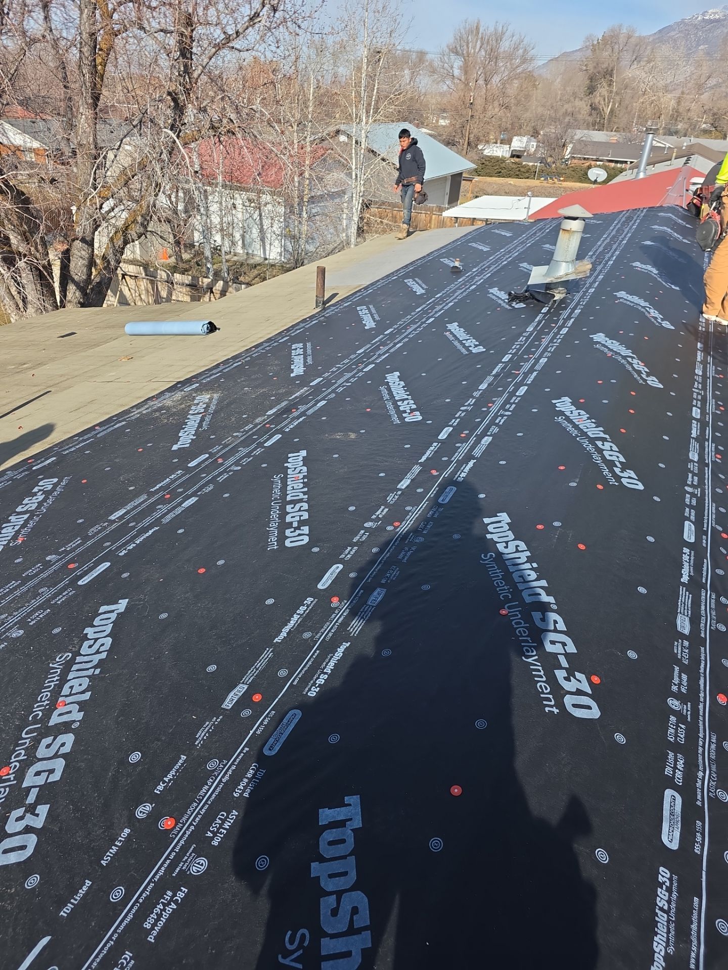 Project in Brigham City, UT by The Roofing Experience, LLC