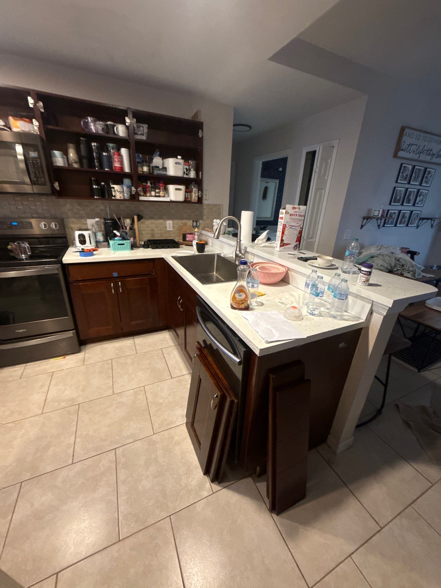 Cabinet Repaint by Fresh Coat Painters