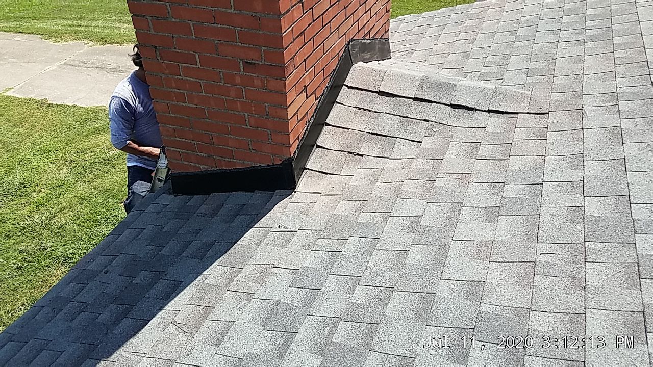 Re-roof by American Roofing NC