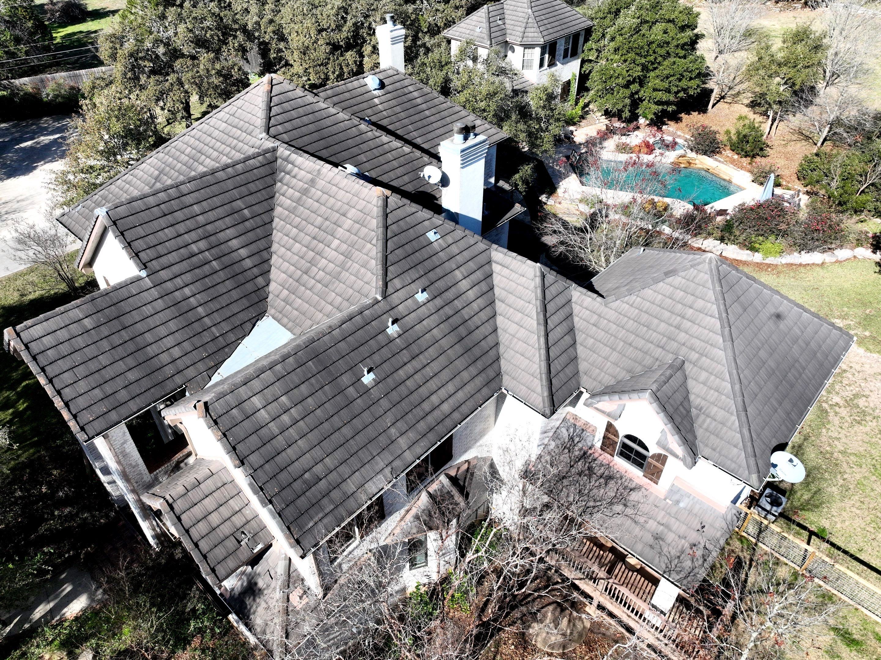Tile Roof Repair  by Premier Roofing and Contracting