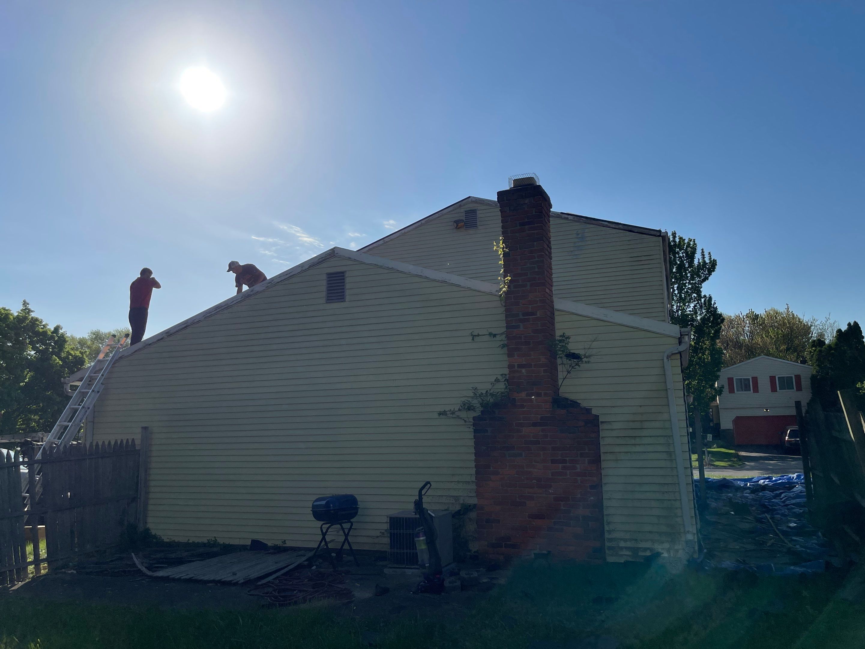 Siding Installation using Exterior Portfolio Vinyl Siding by SOS Home Ohio 