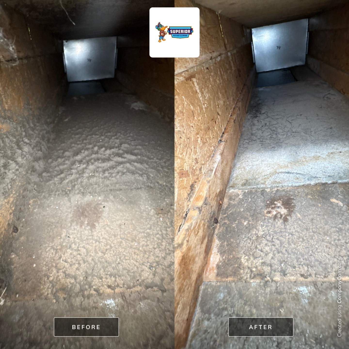 Air Duct Cleaning With a Vacuum Truck in Canfield, OH by Superior Air Duct Cleaning