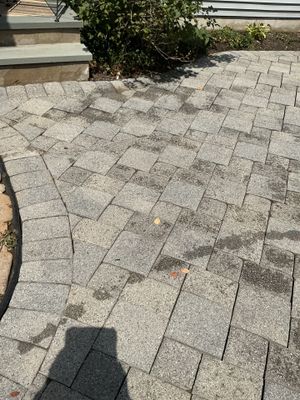 Gutter Cleaning in Belvidere, NJ — Gallo Bros job photo