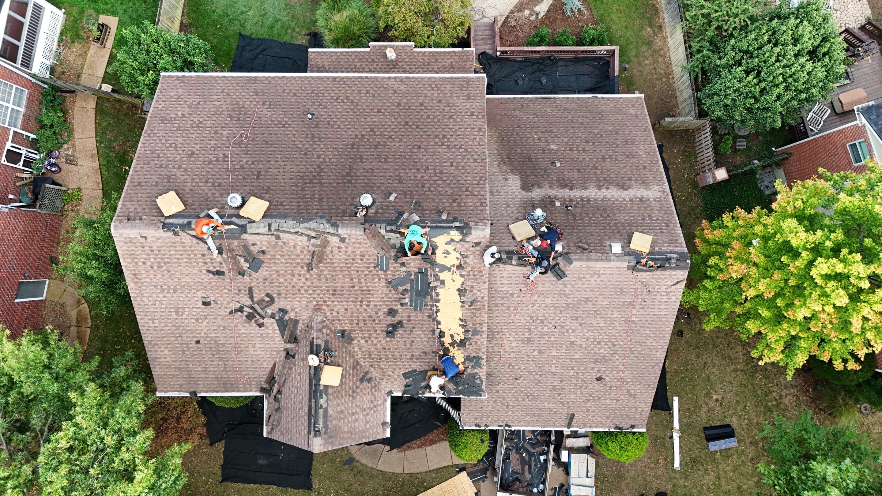Charcoal Black Re-Roof by Royal House LLC