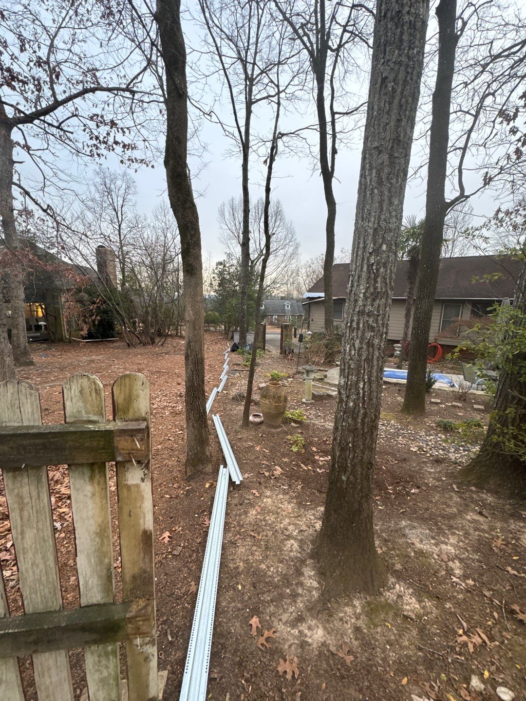 Wendover Drive - Fence by Pillar and Pine